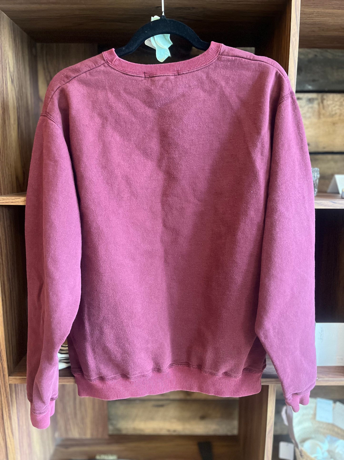 Vintage 90’s Maroon club Monaco sweatshirt, med/lrg