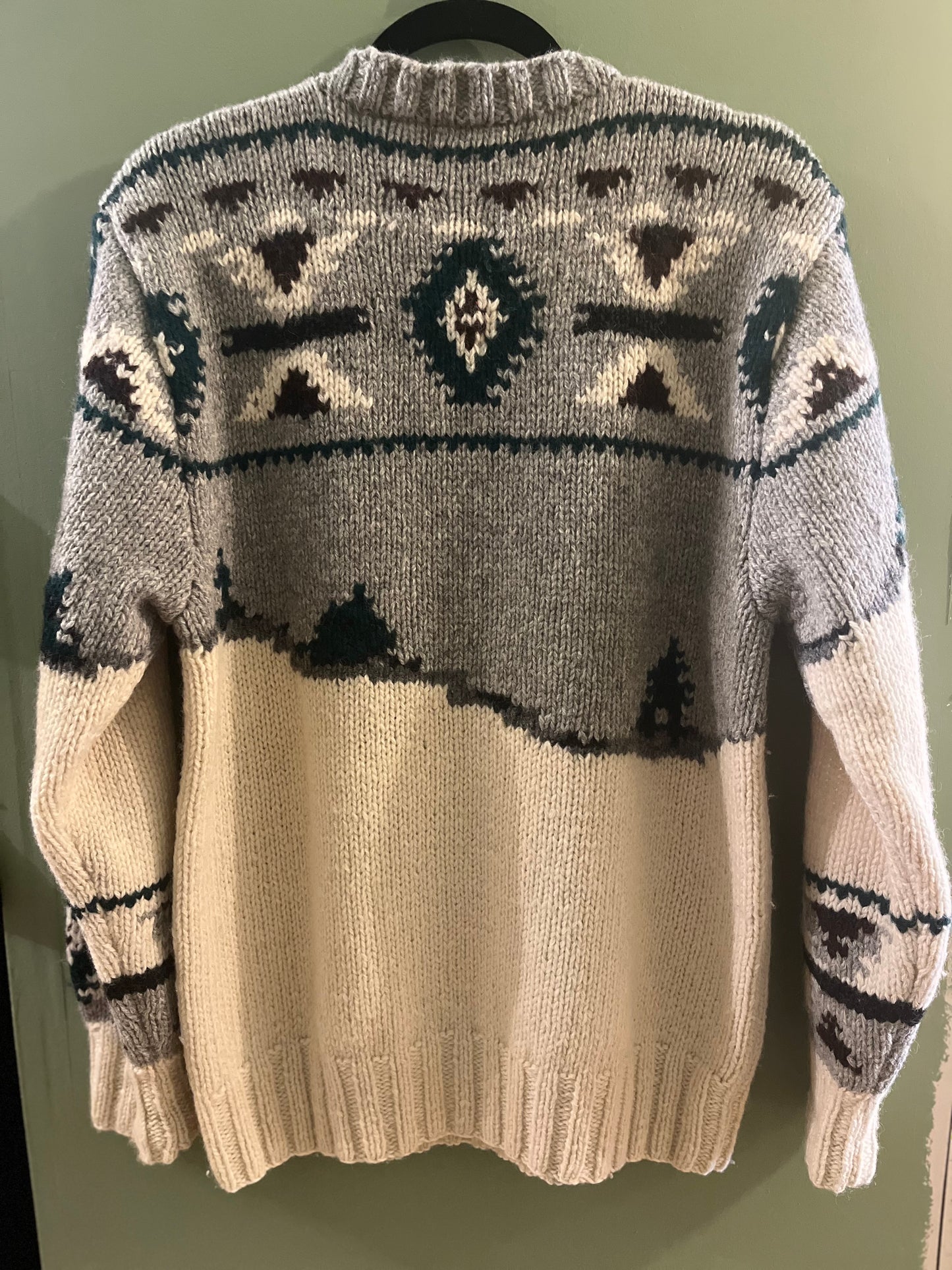 Vintage Wool Tosani Knit Sweater, Large