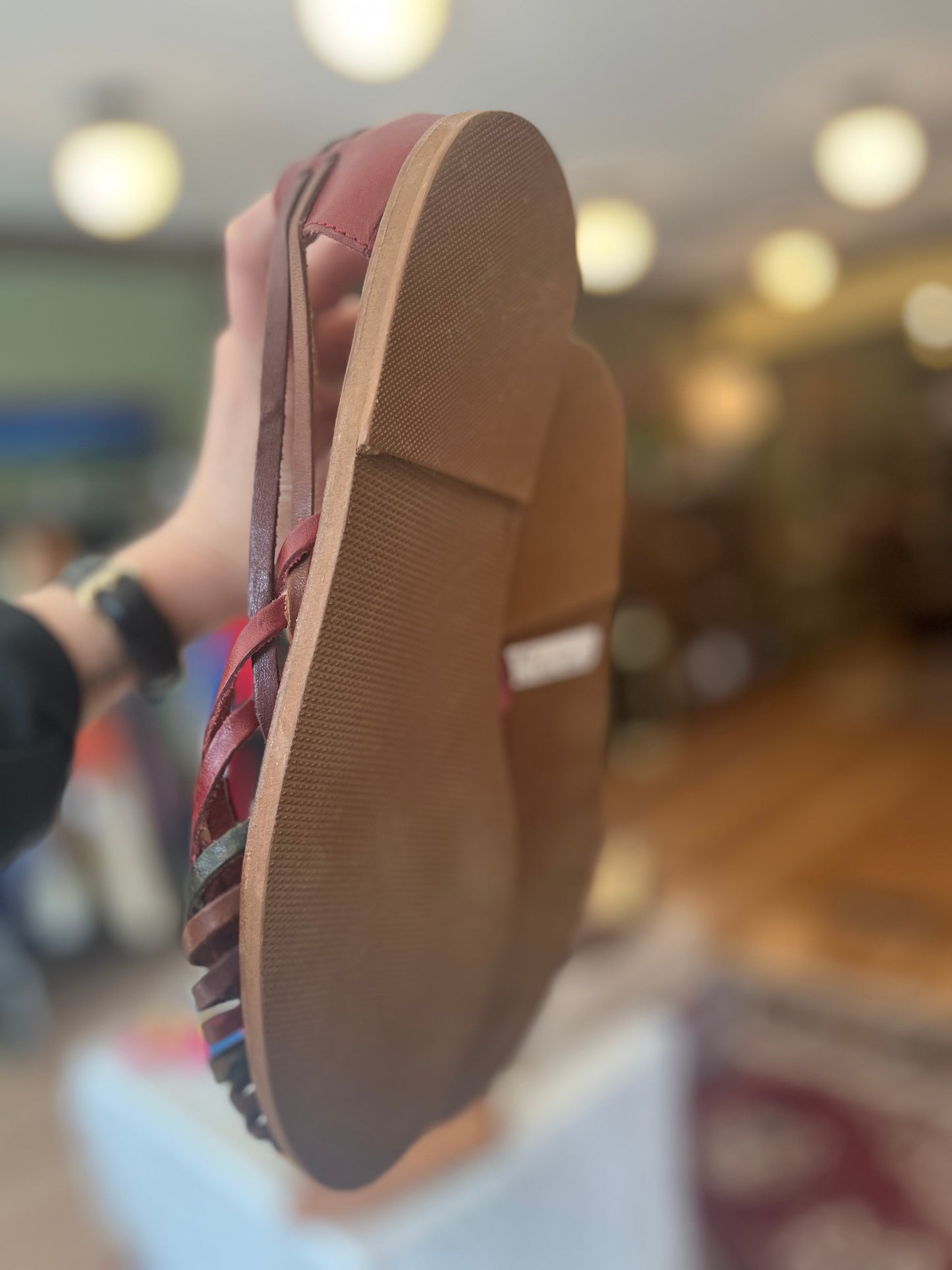 Vintage made in Brazil red flats, 11