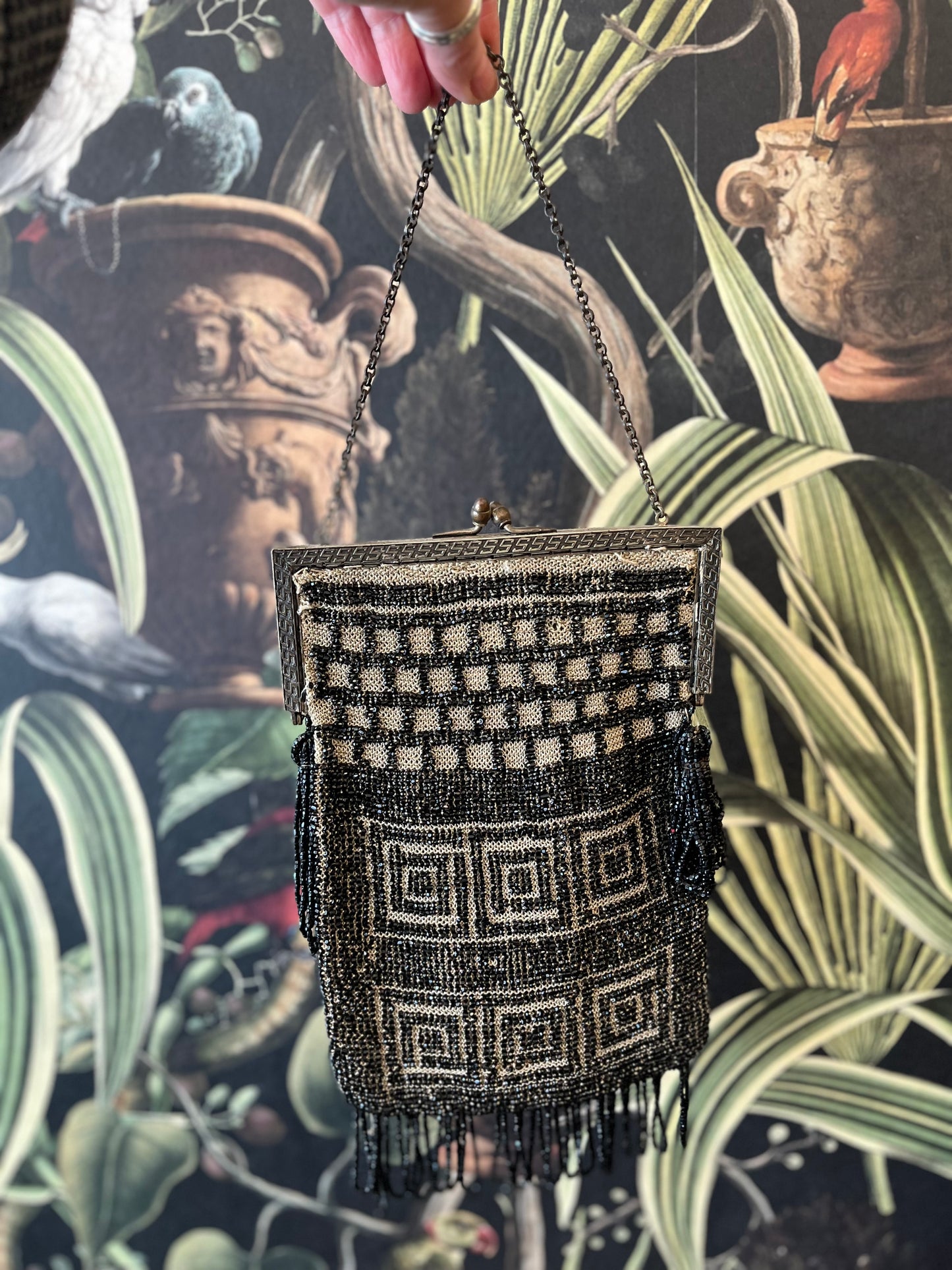 Vintage 1920’s beaded flapper purse