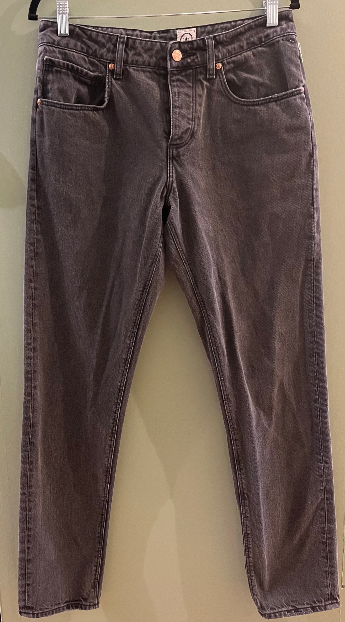 Remo black jeans, 30/S-M