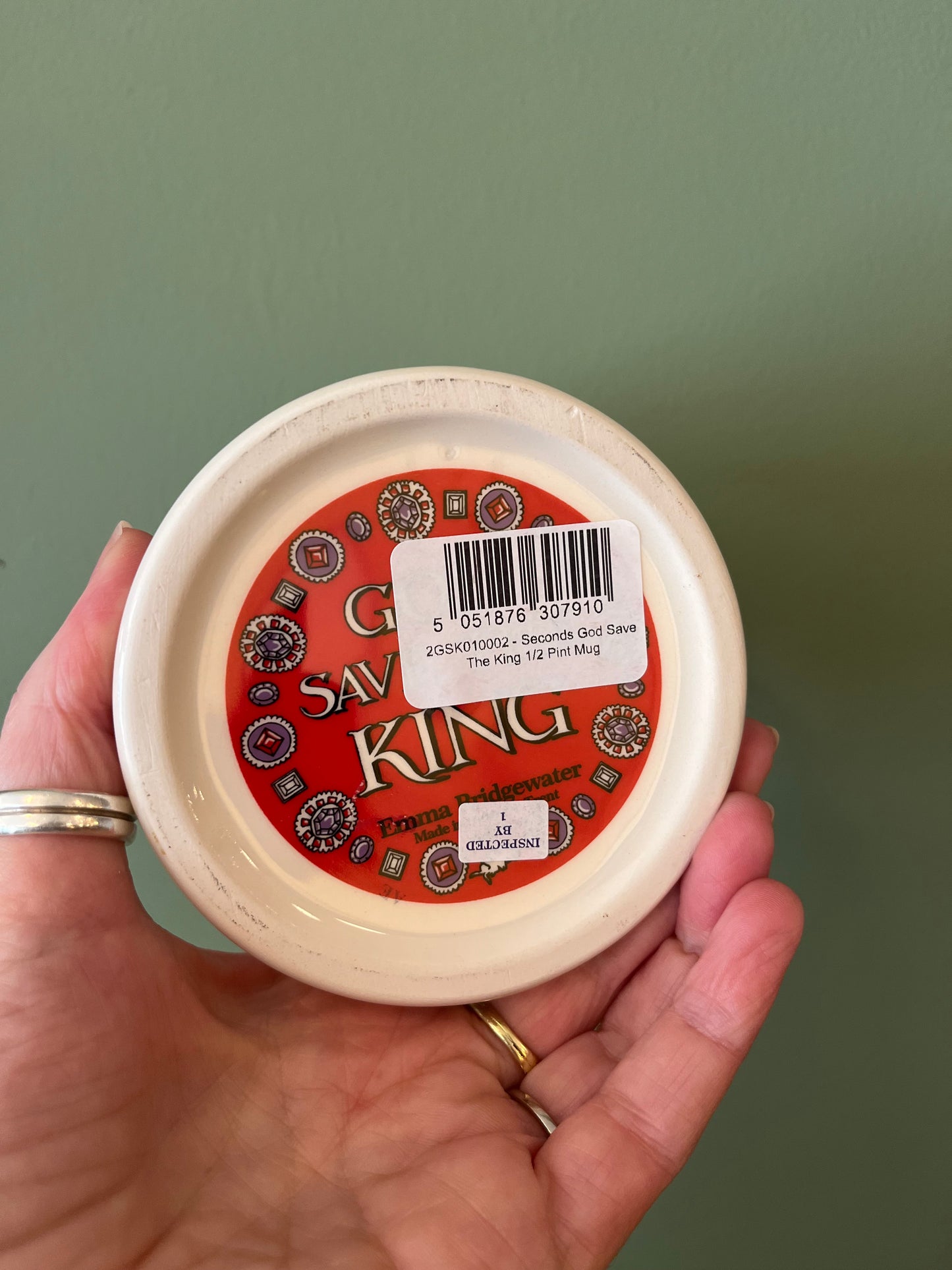 Emma Bridgewater King Mug, seconds