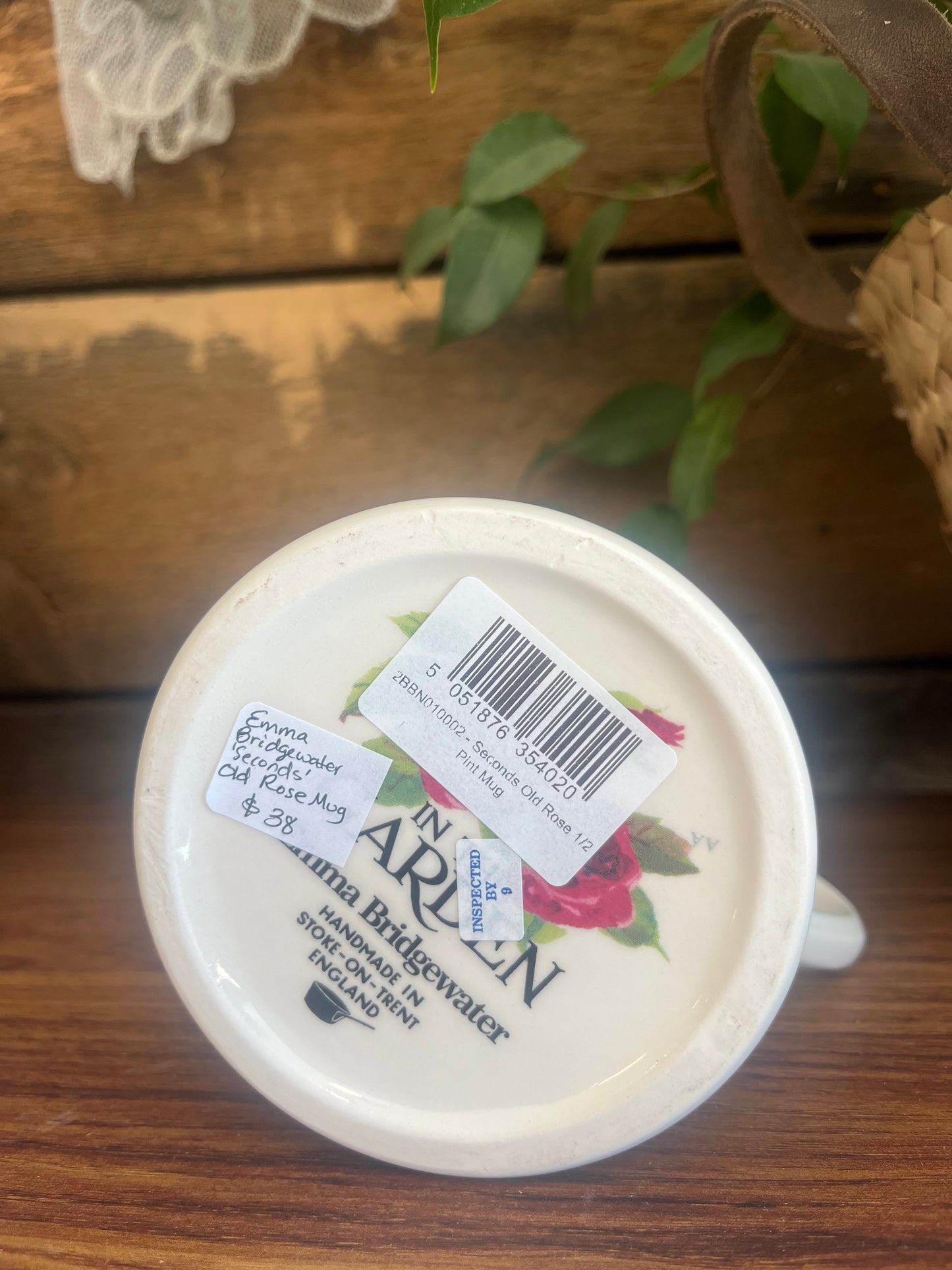 Emma Bridgewater ‘Seconds’ Old Rose mug