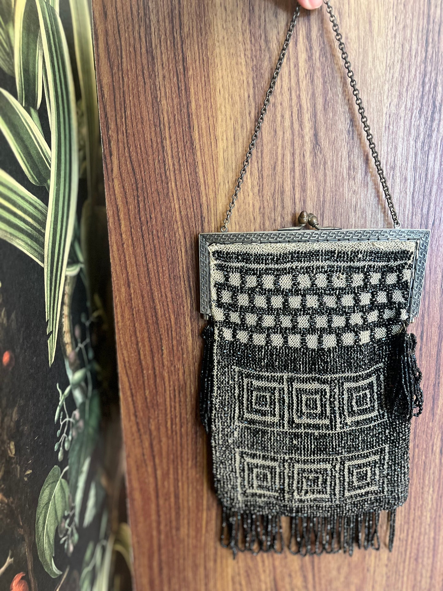 Vintage 1920’s beaded flapper purse