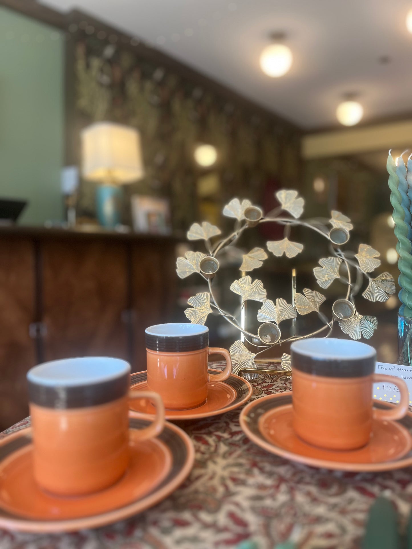 Vintage Mikasa Melon cup & saucer