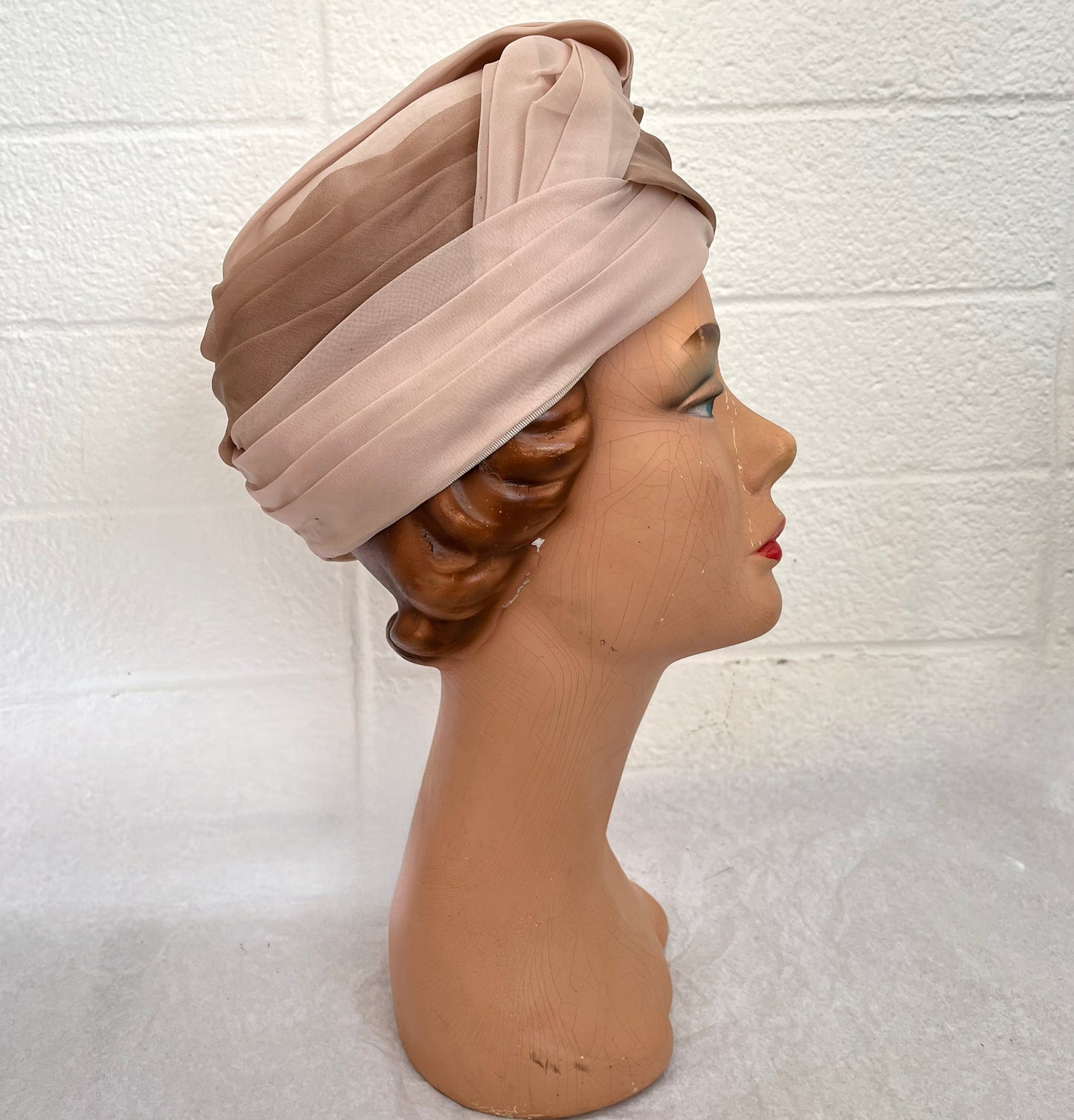 Vintage 1960’s Lady Charm Turban Hat