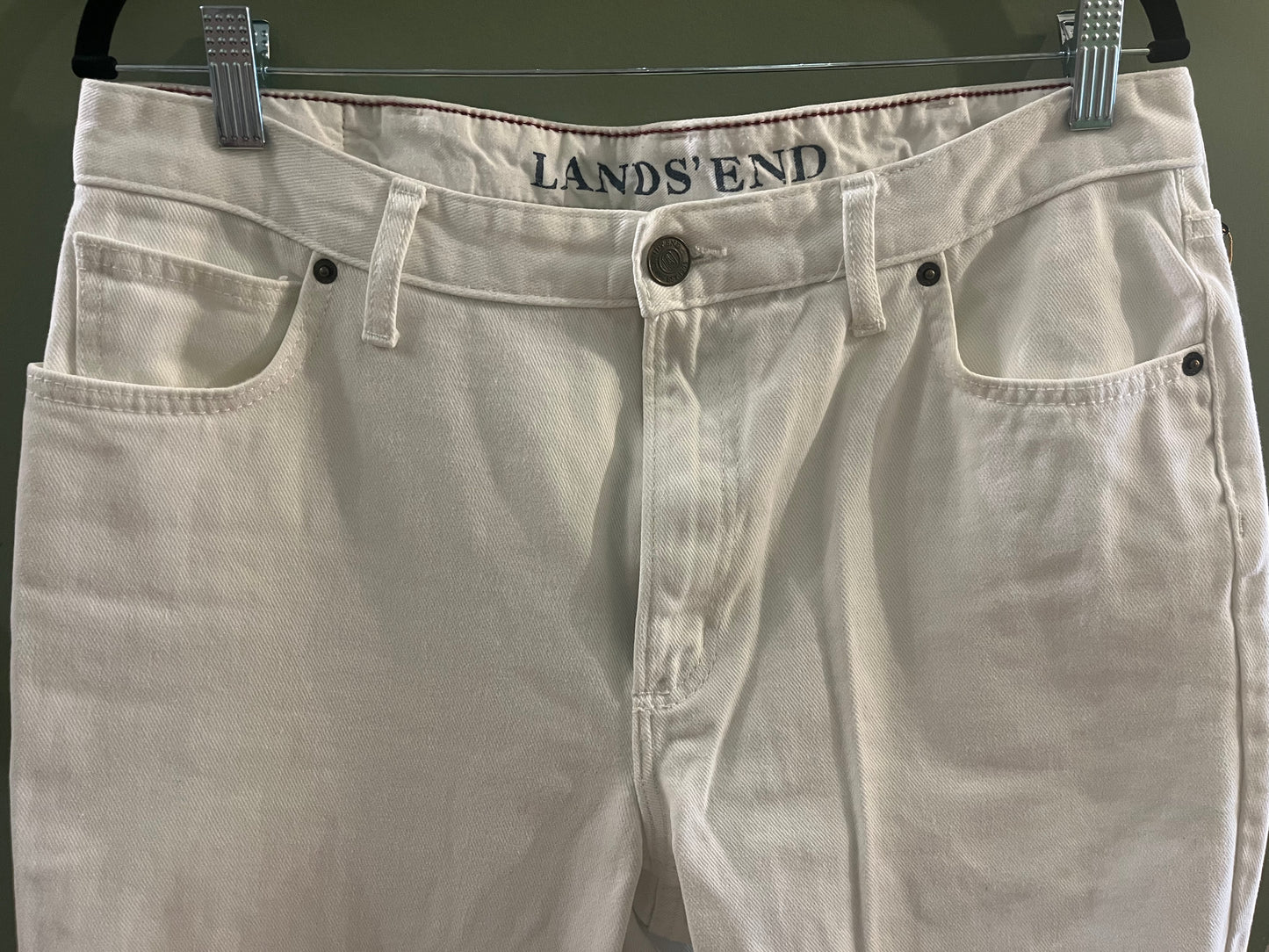 White Land’s End Jeans, 34/large