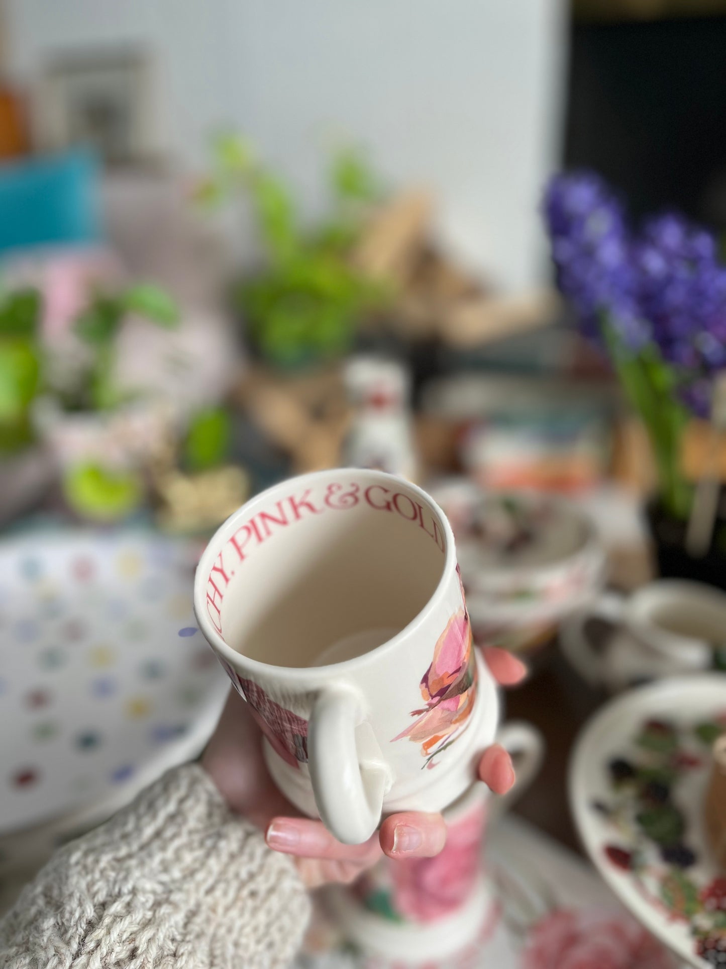 Emma Bridgewater Roses All My Life Mug, seconds