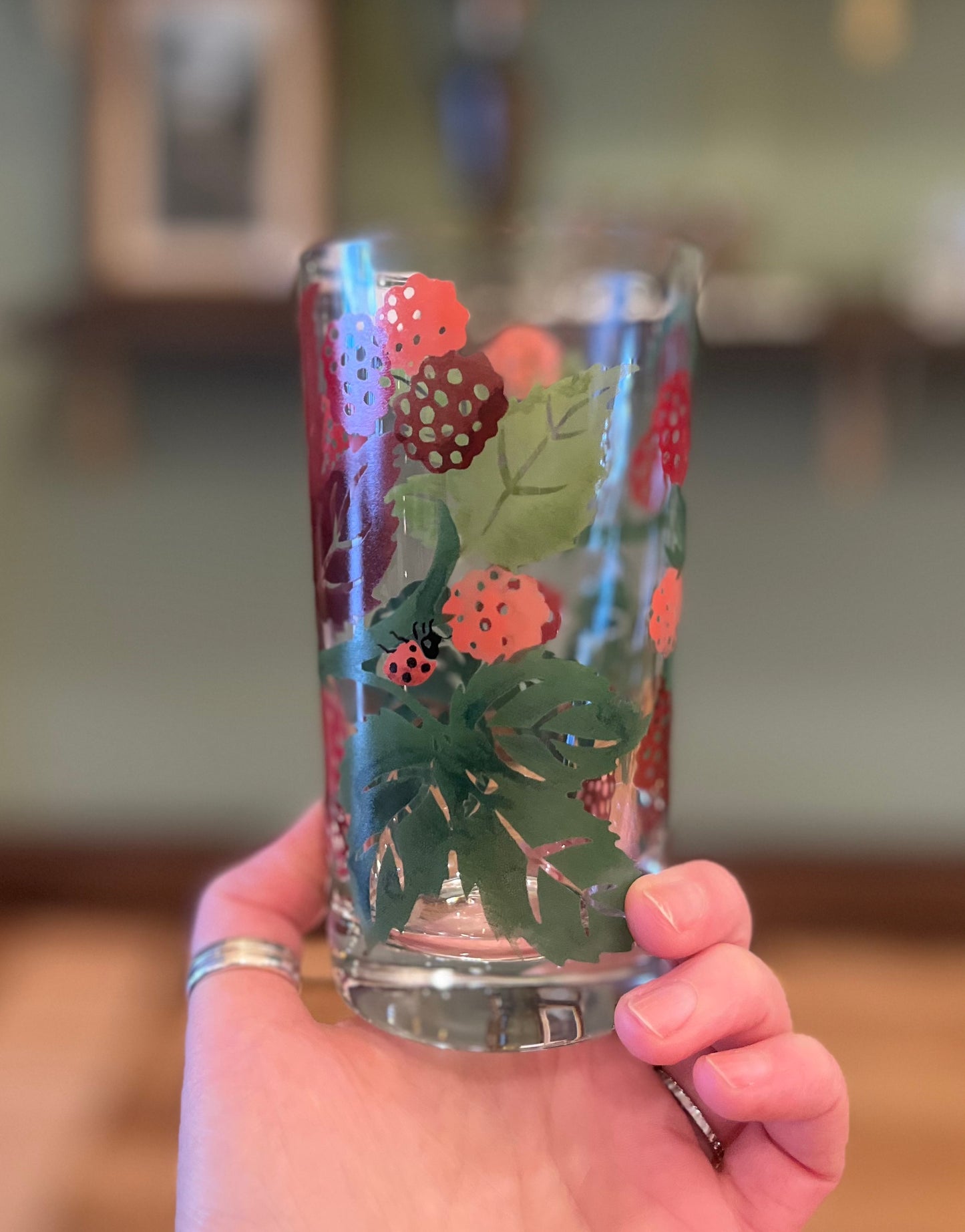 Emma Bridgewater Bramble Glasses, Tall