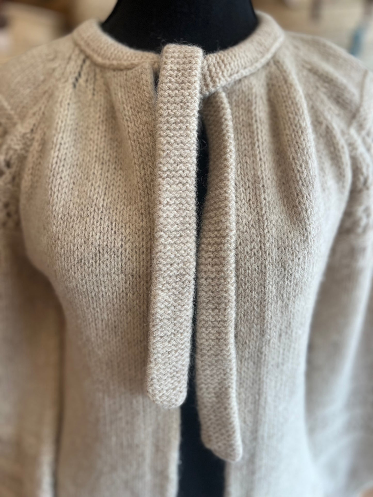 Vintage ‘Spanner’ wool open long jacket, medium