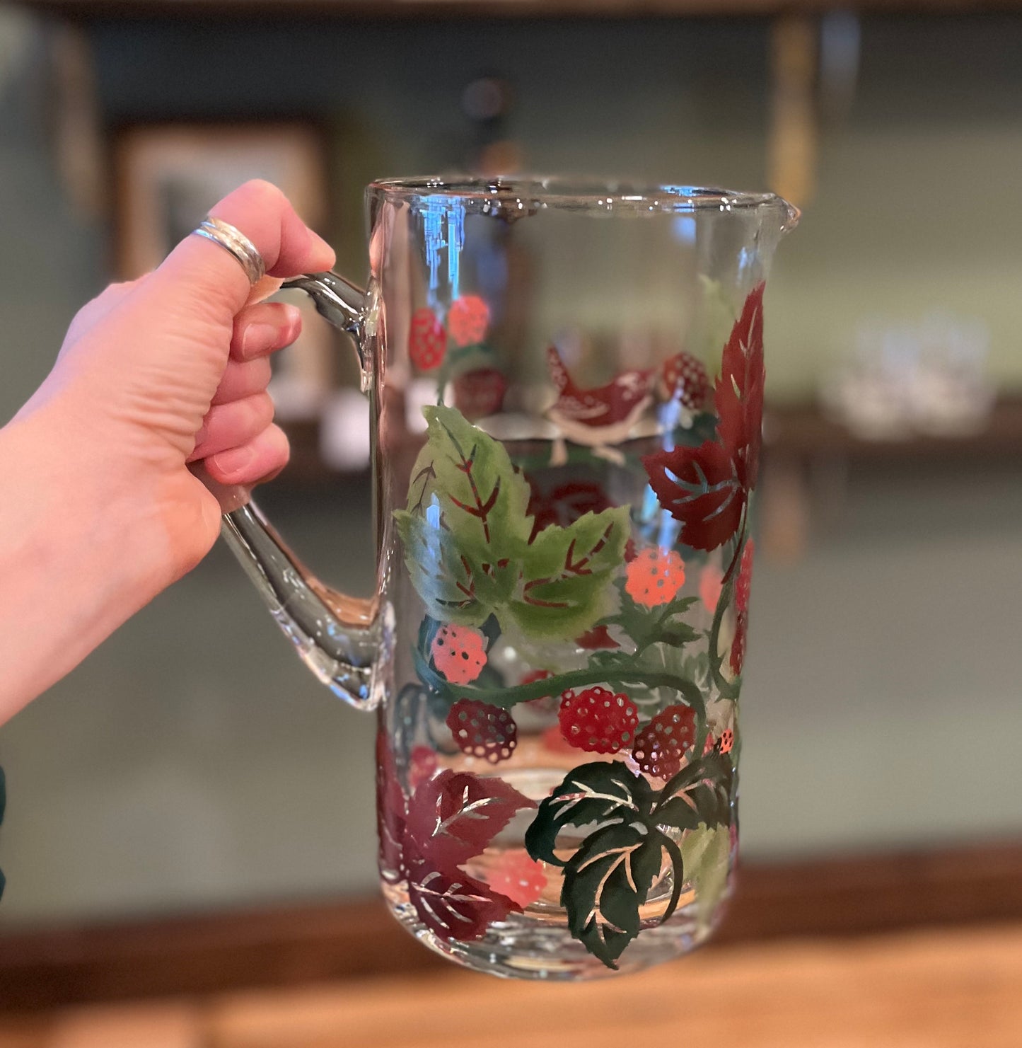 Emma Bridgewater Bramble Glass Jug