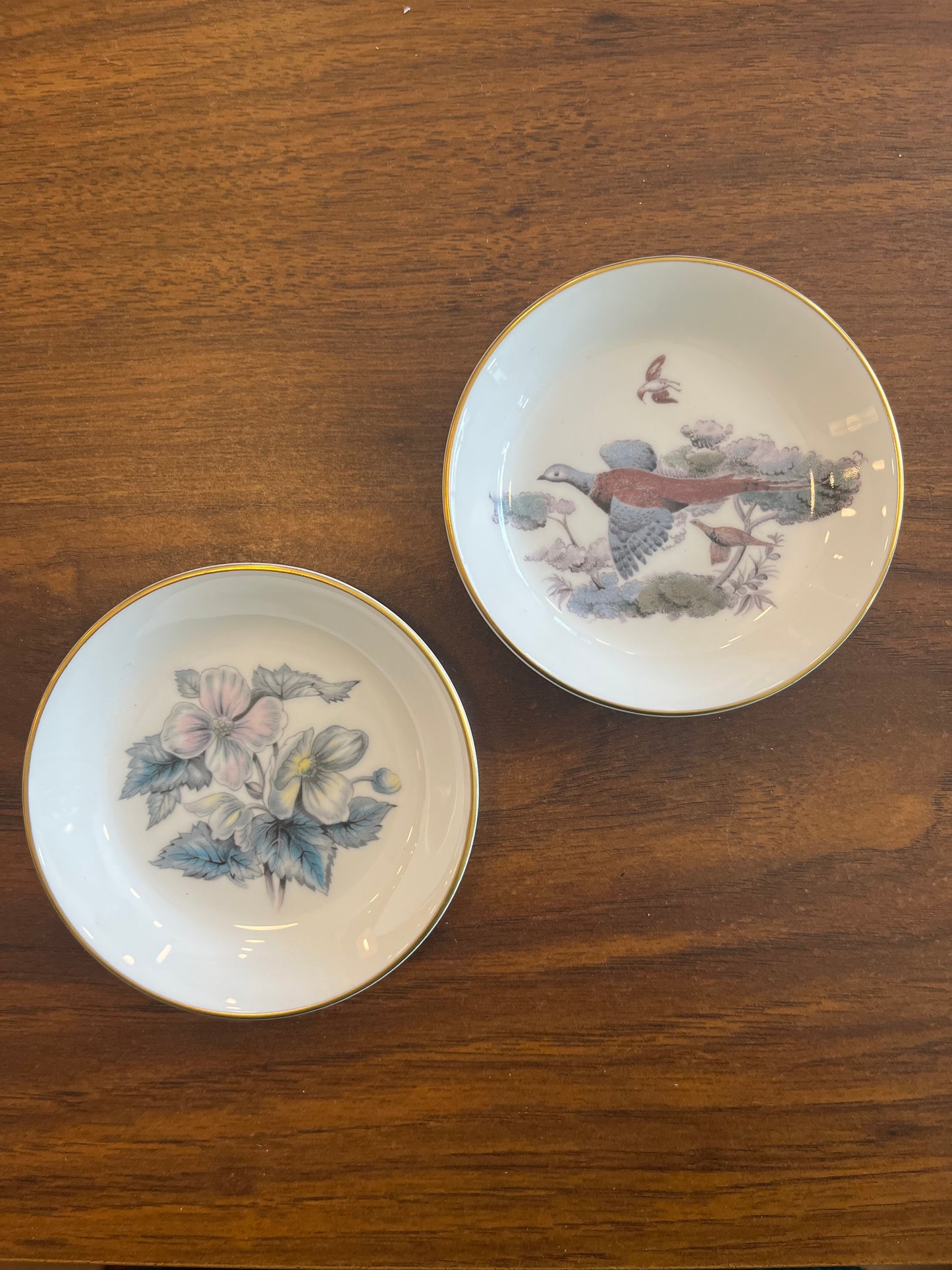Royal Worcester China Plates, Set of Two