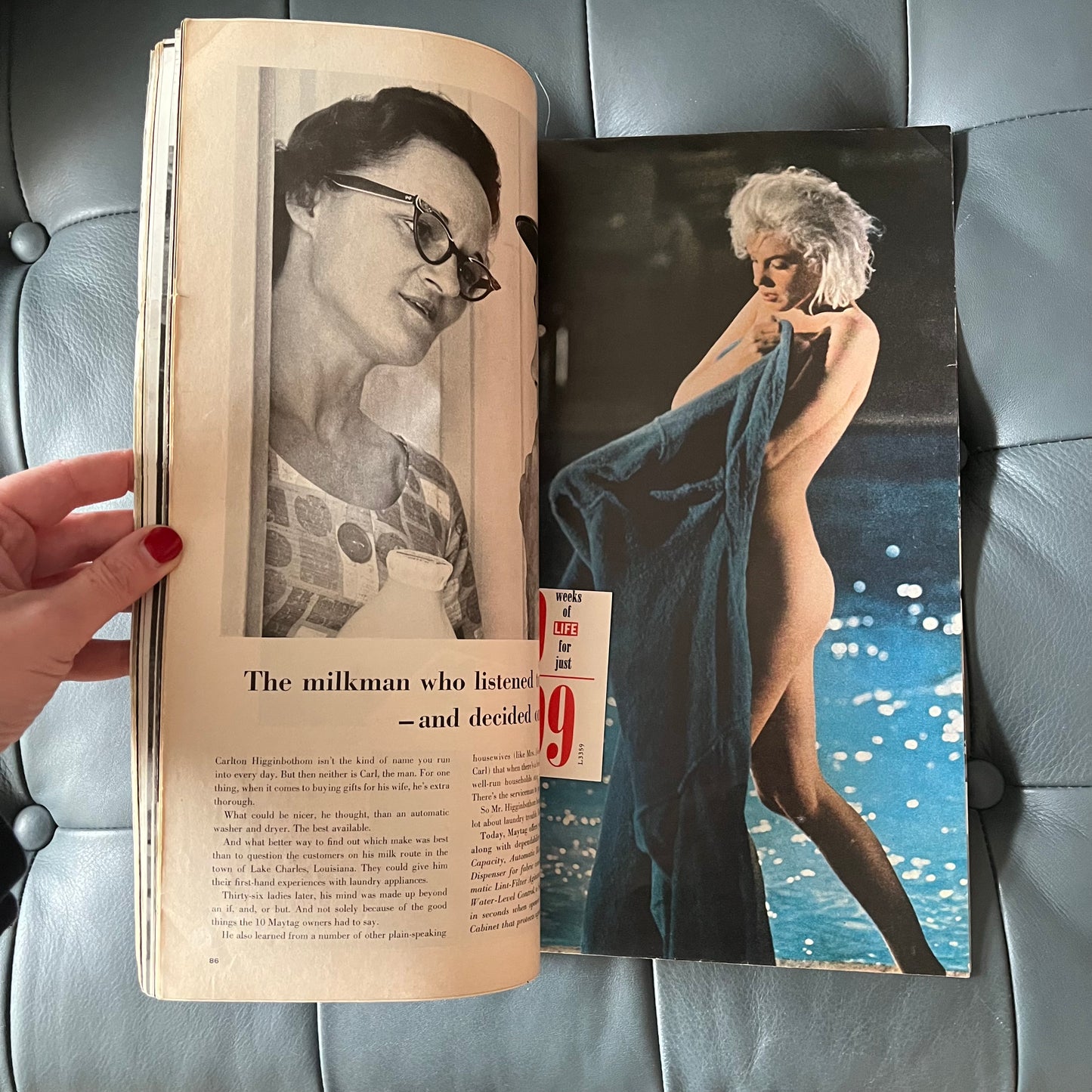 Vintage June 1962 Life Magazine - Marilyn Monroe