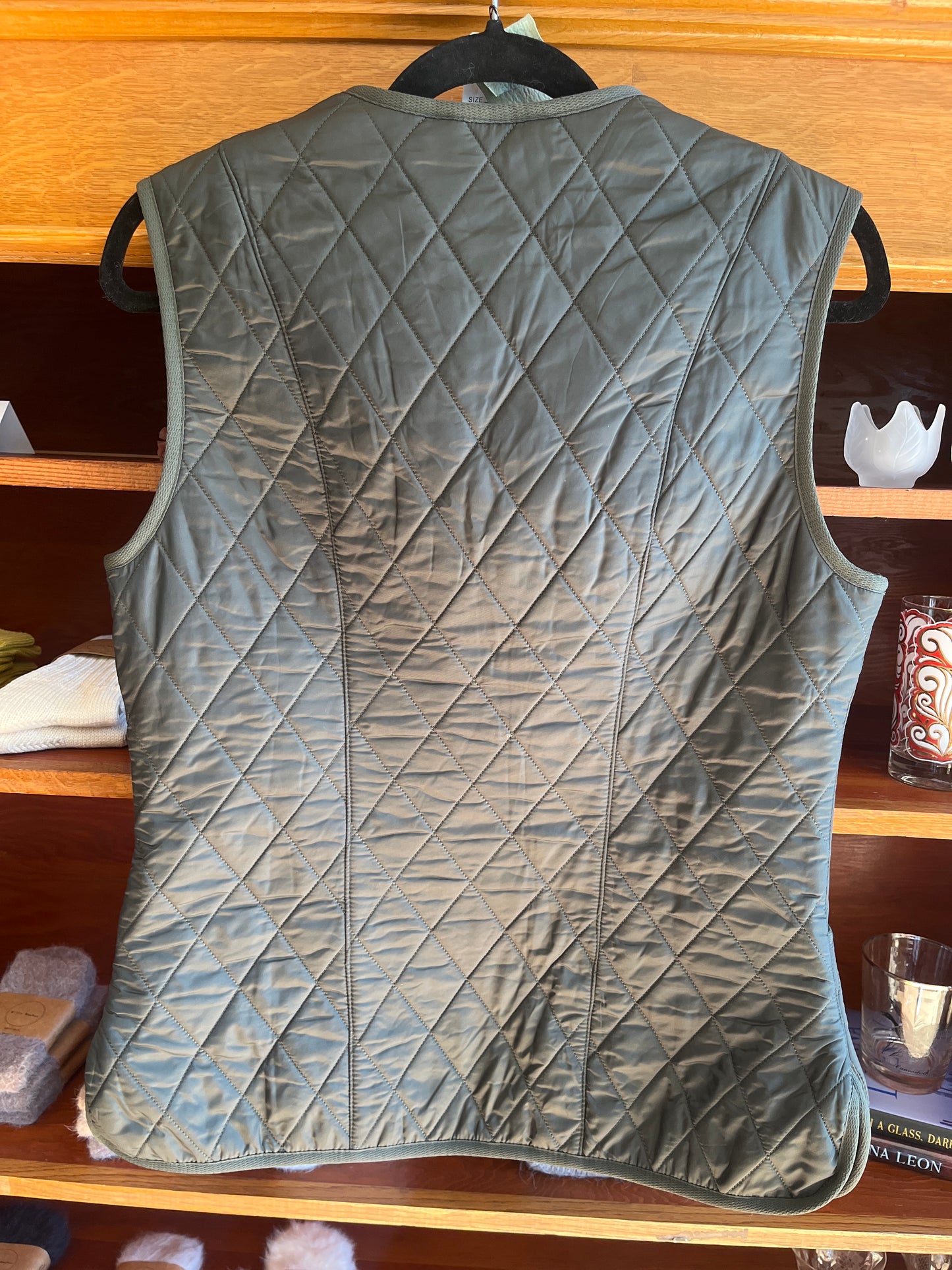 Non vintage Barbour quilted vest/liner, s/m