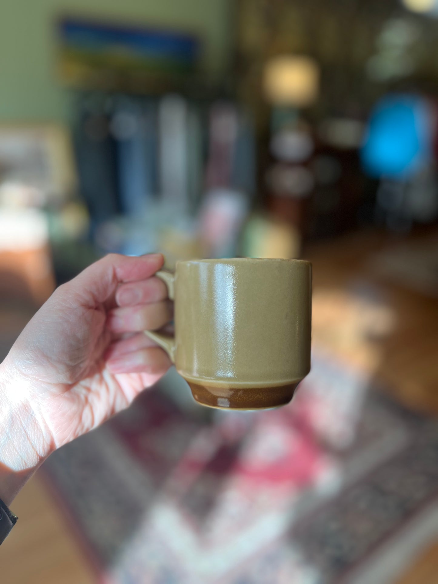 Vintage Hearthside Stoneware Mug