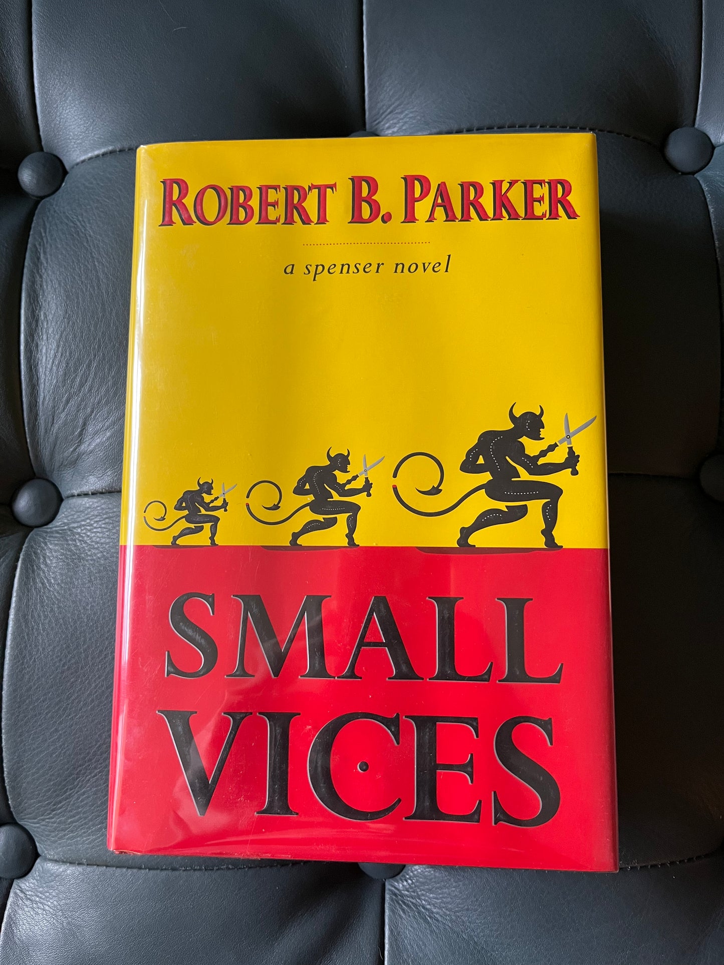 Robert B. Parker “Small Vices” First Edition Signed Hardcover Book