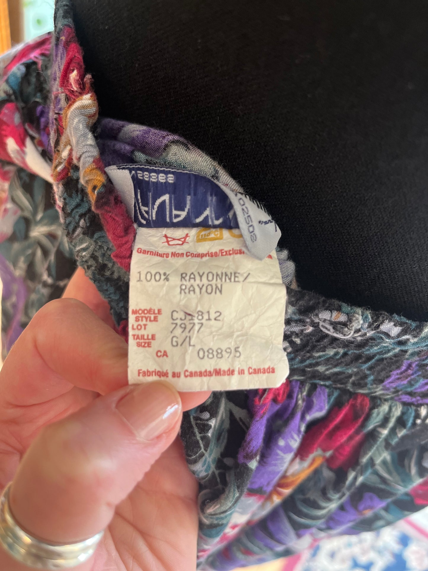 Vintage 90’s Savannah Floral Skirt, S/M