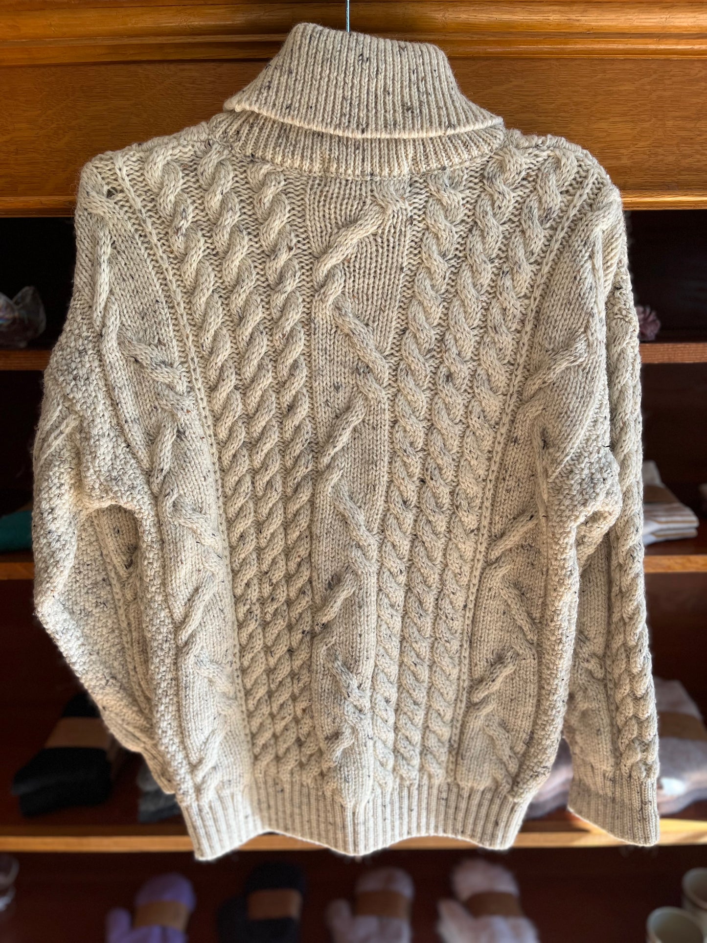 Non vintage Dhupar wool turtleneck sweater, medium