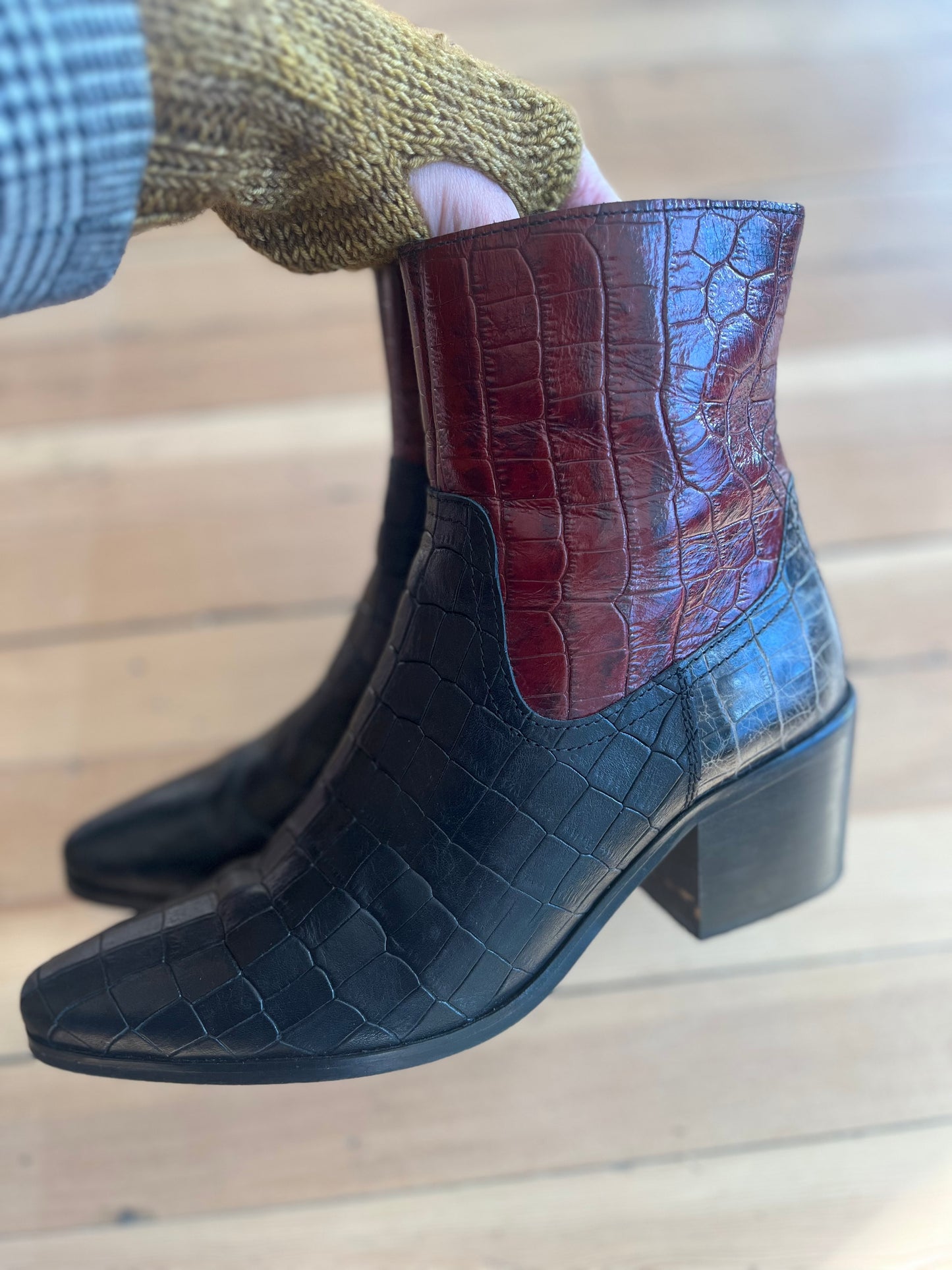 Shoe The Bear leather ankle boots, 39/8.5