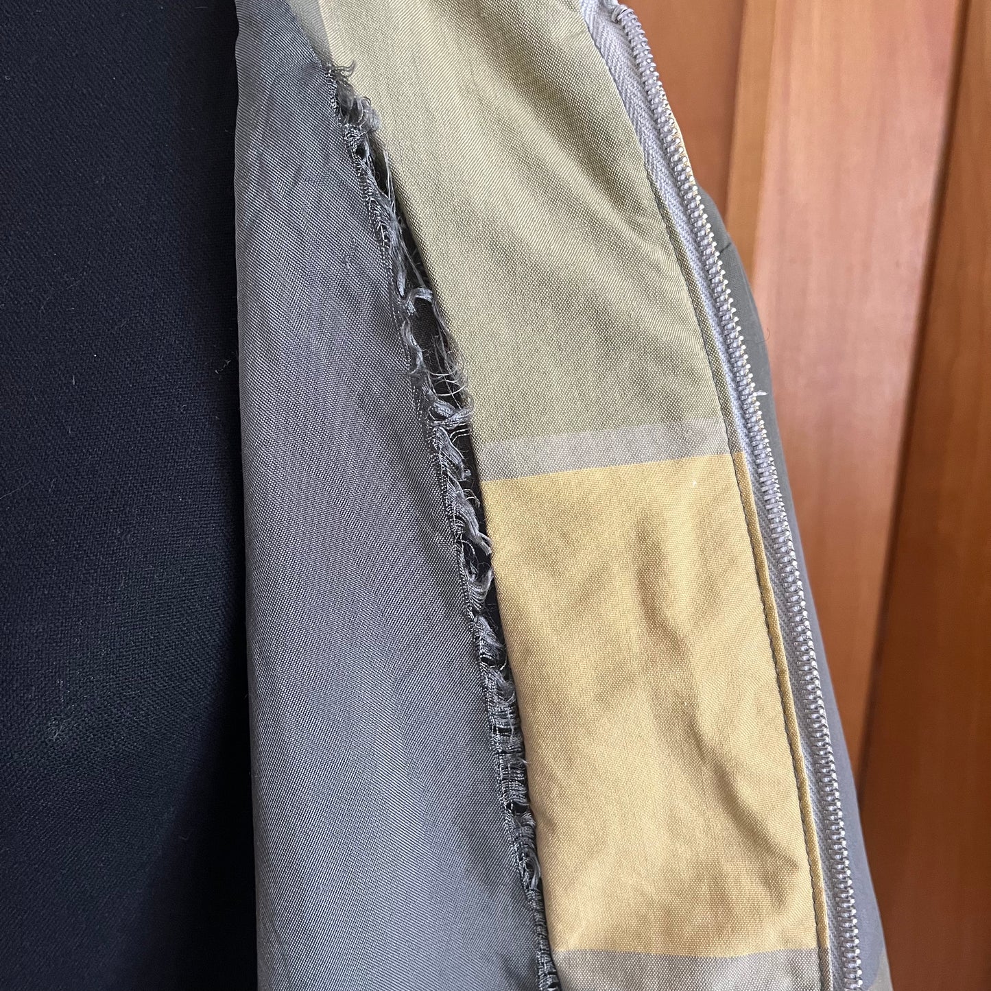 Sale! Vintage 1940/50/60’s Plaid Zip-up Jacket, Medium