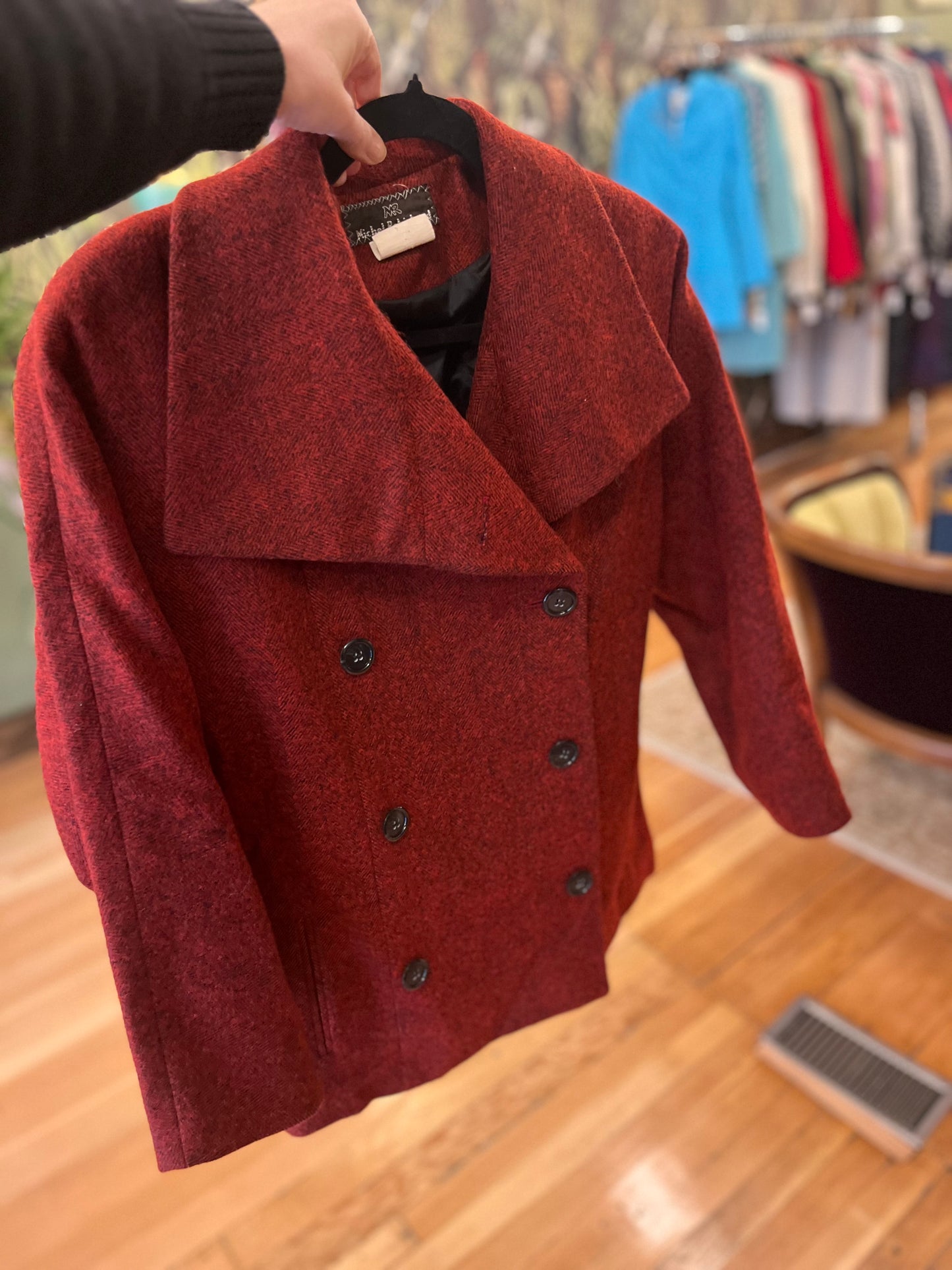 Vintage Michel Robichaud Wool Jacket, S/M