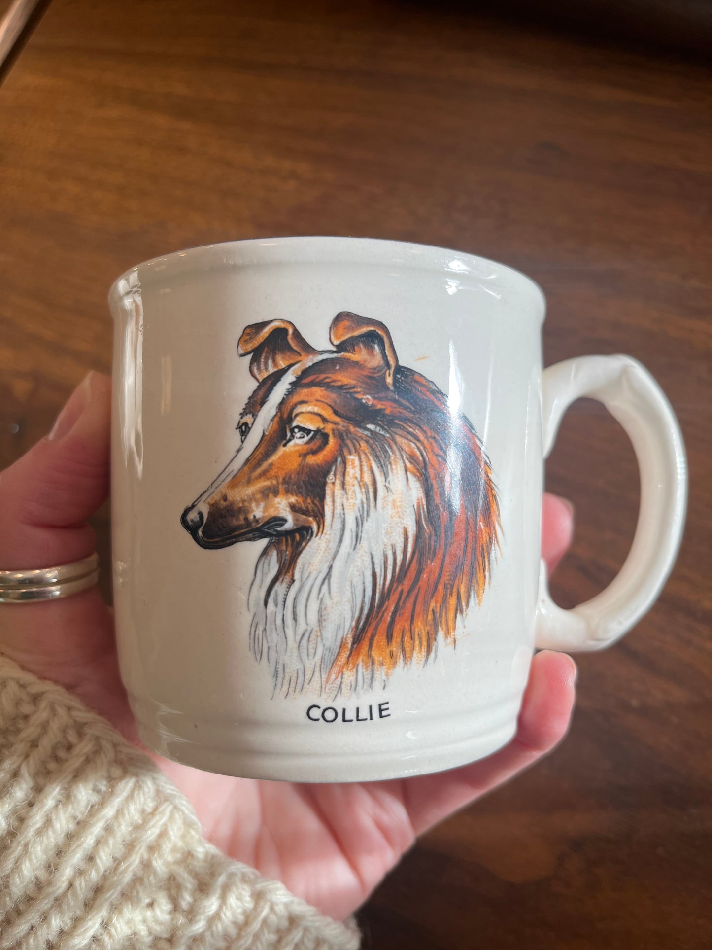 Vintage Collie Mug