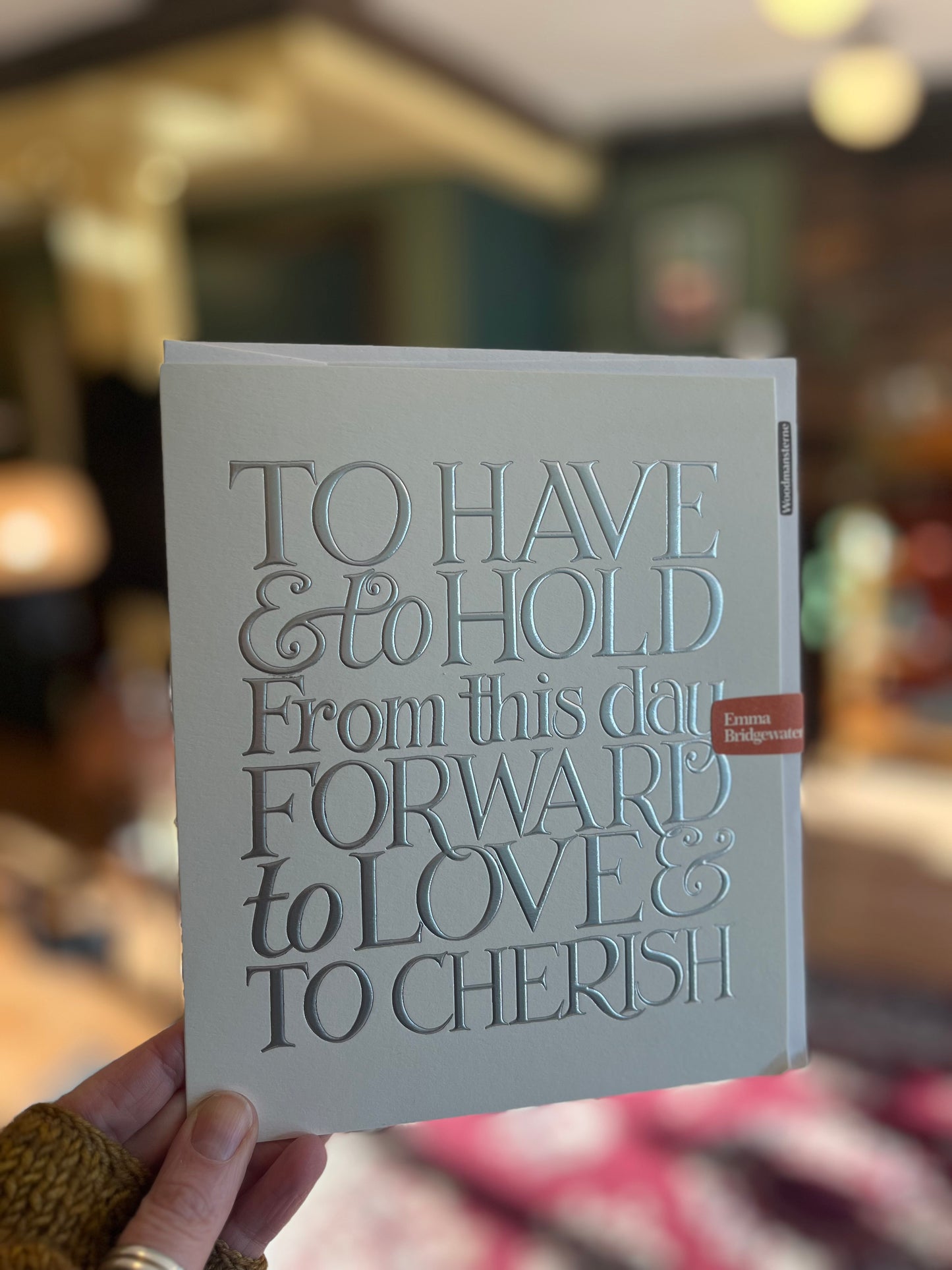 SALE - Emma Bridgewater ‘To Have’ card