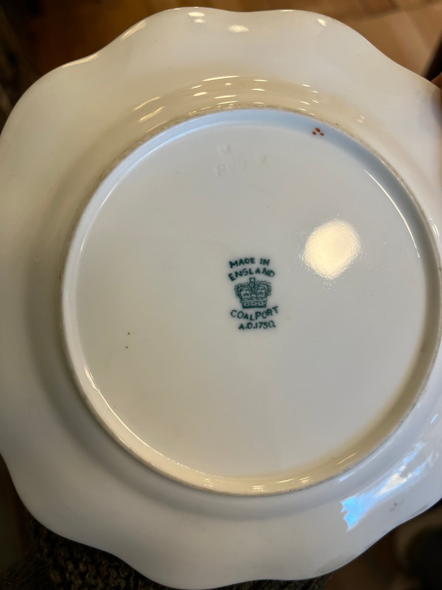 Vintage Coalport Plate