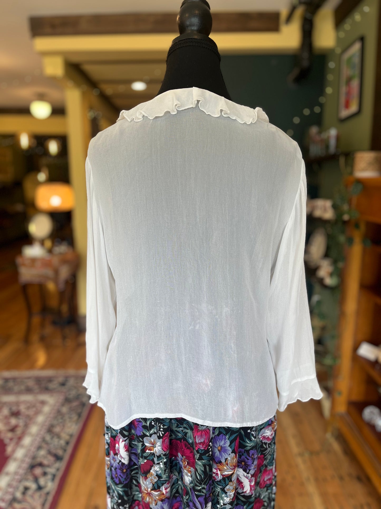 Putumayo Sheer Rayon Blouse, med