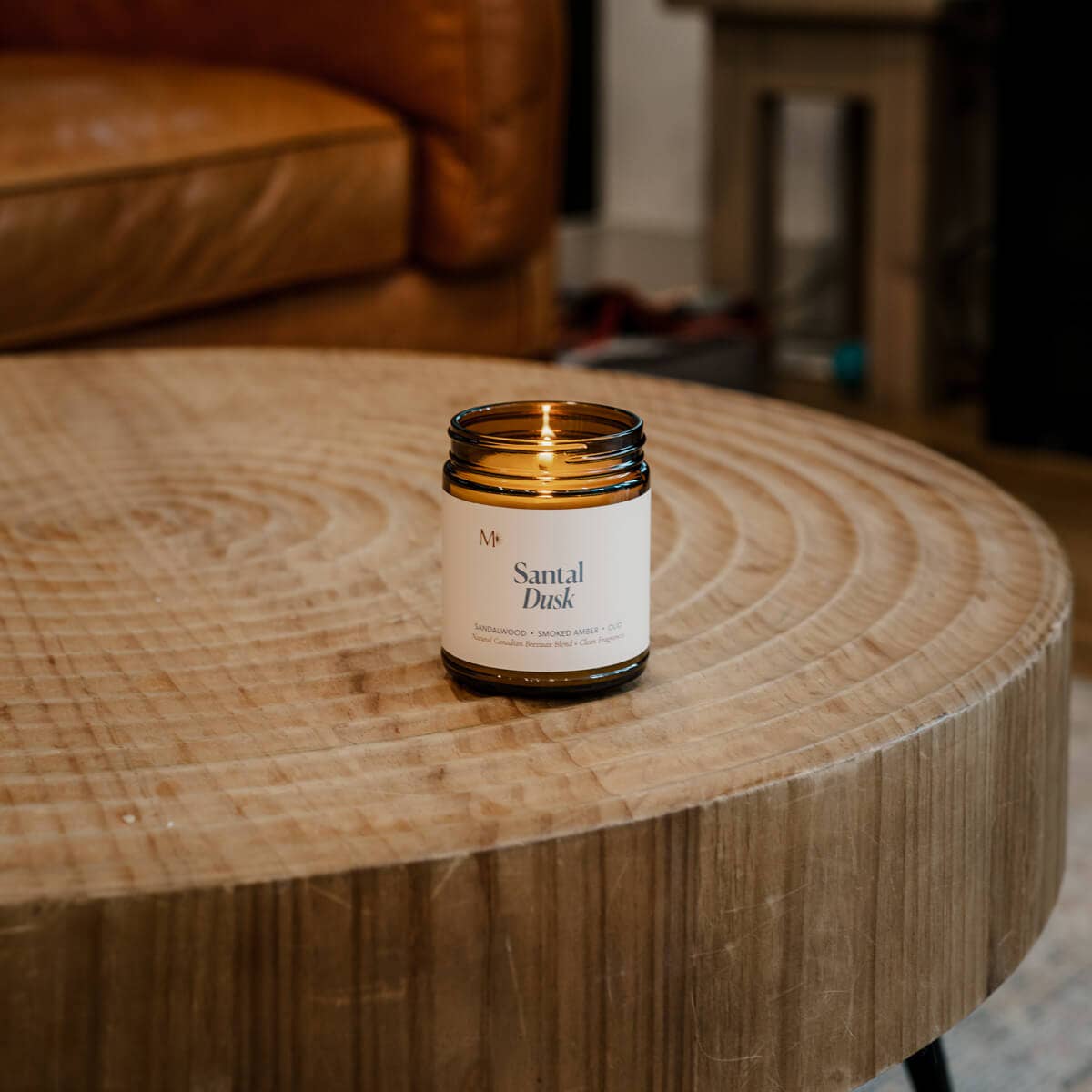 Santal Dusk | Canadian Beeswax Candle