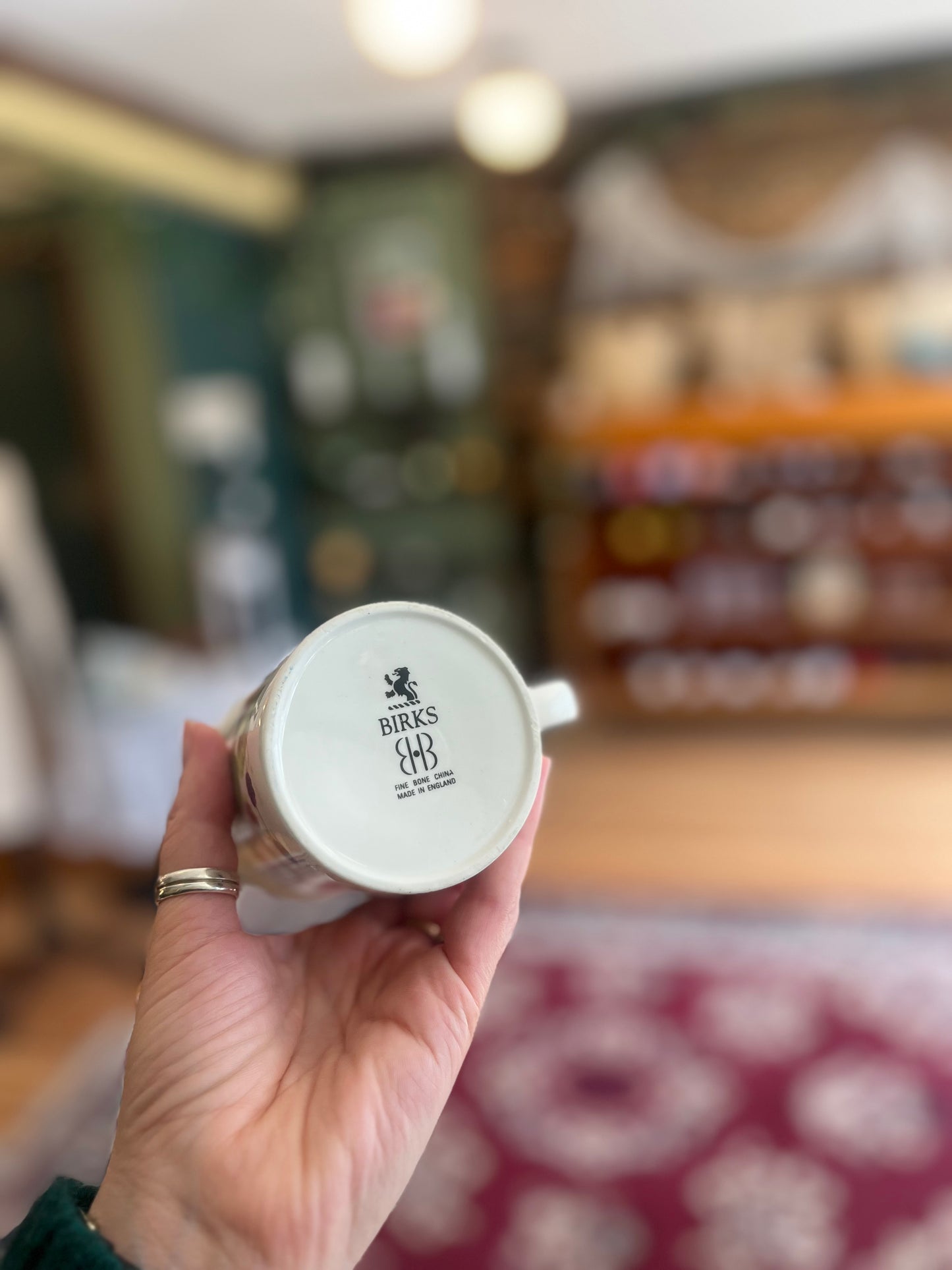 Birks fine bone china mugs