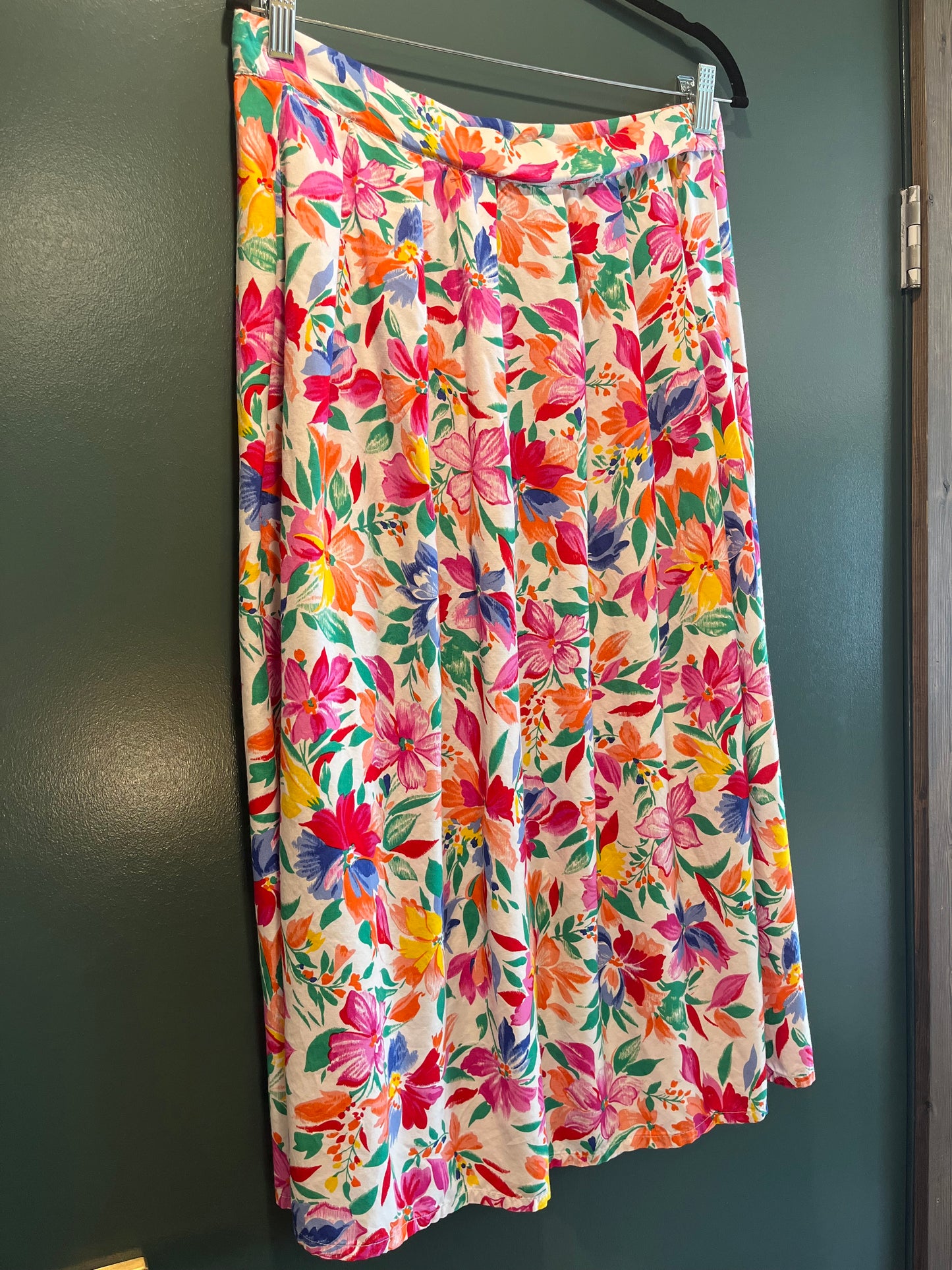 Vintage whodunnit floral skirt, s/m