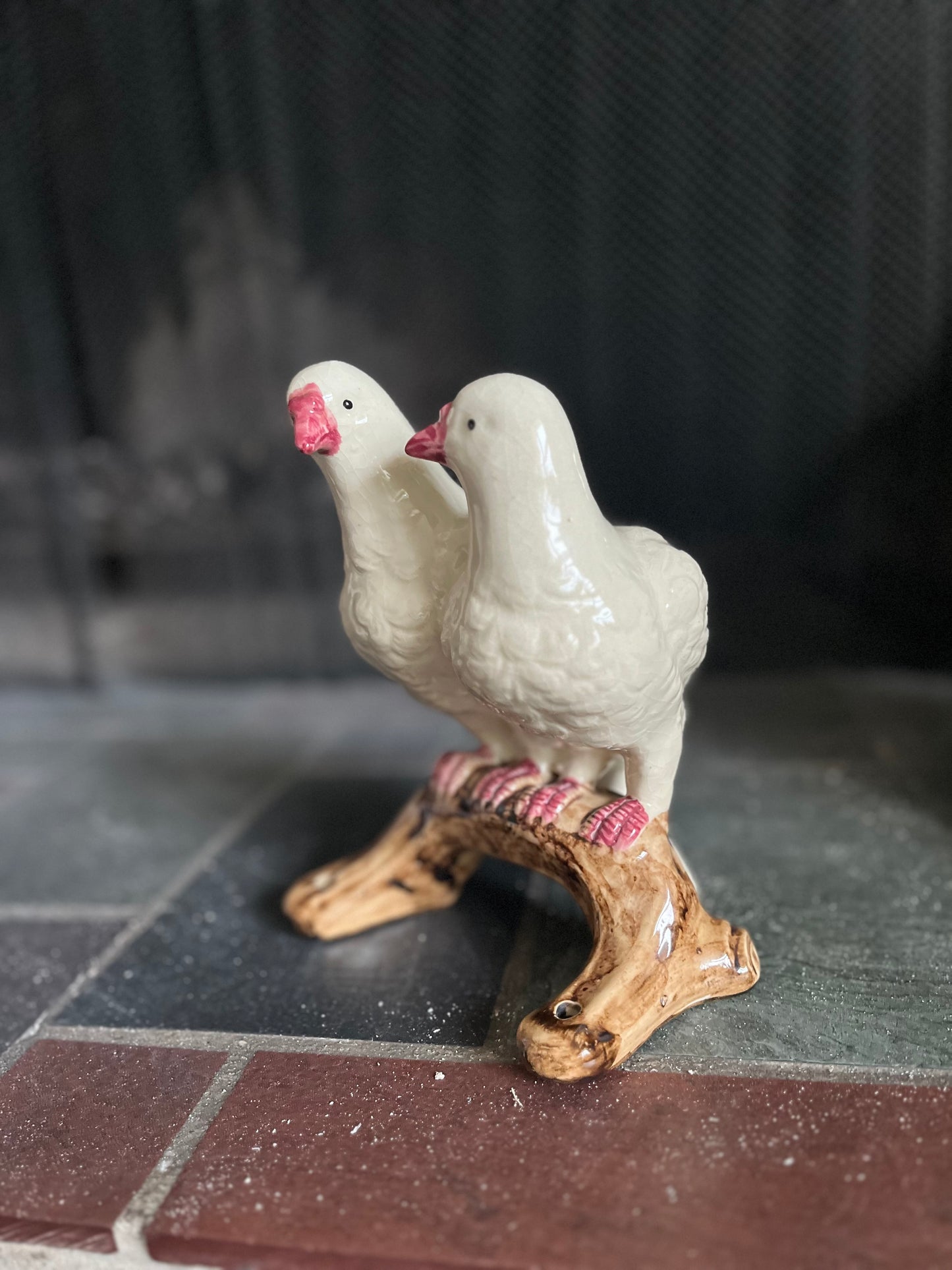 Vintage Ceramic Birds Figurine