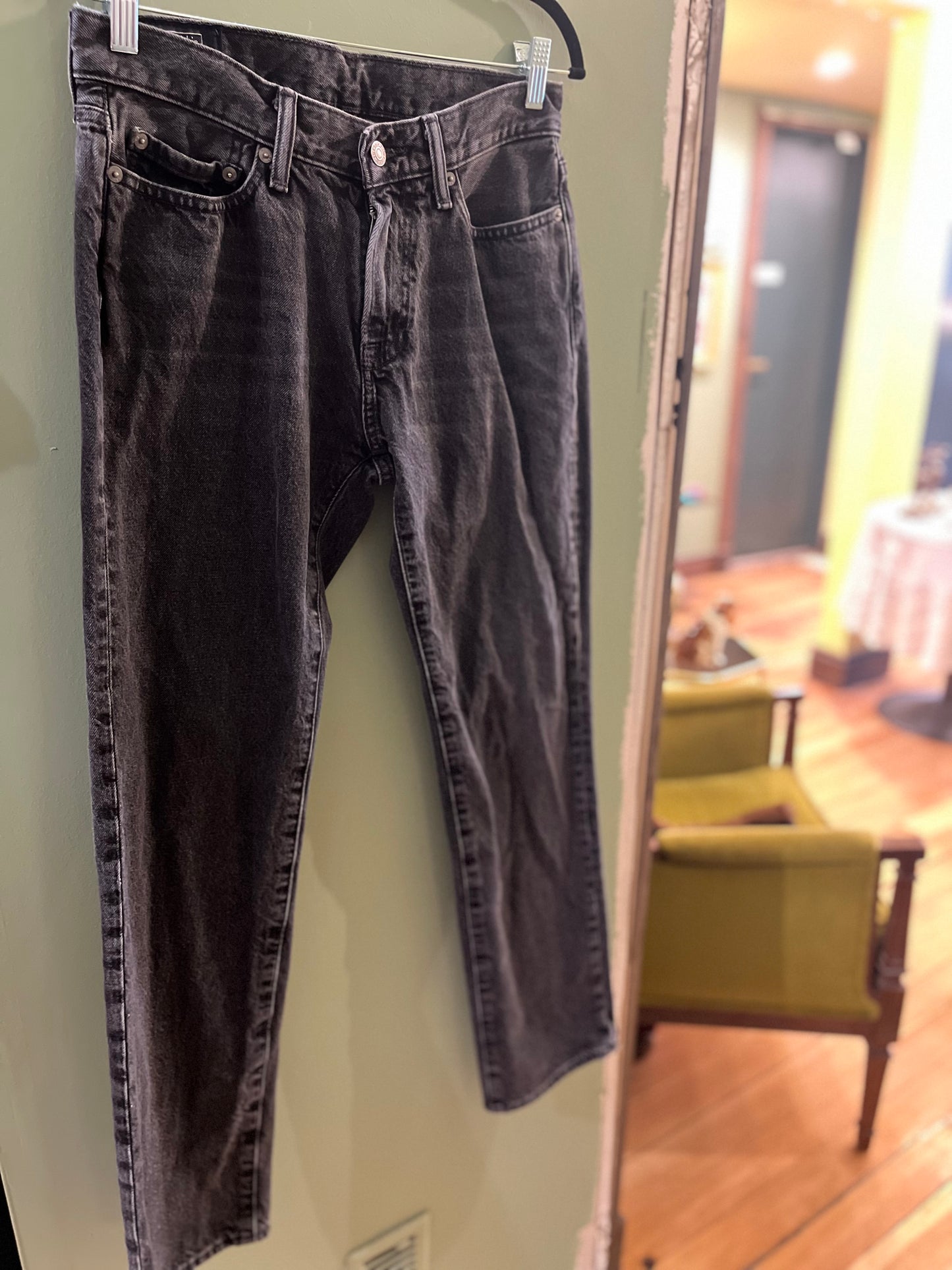 Abercrombie and Fitch black jeans, 29/Small/Medium