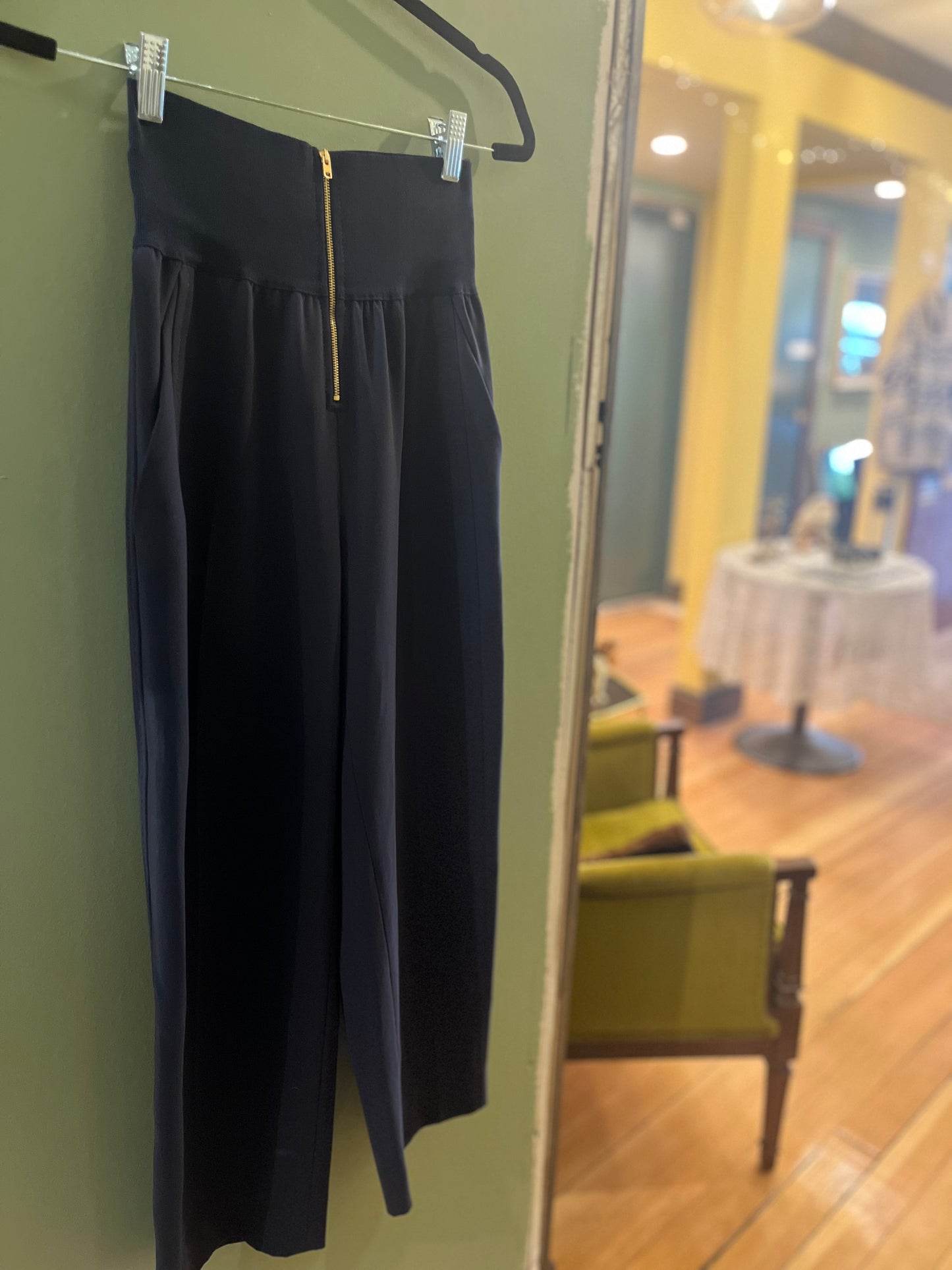 Carven navy trousers, small