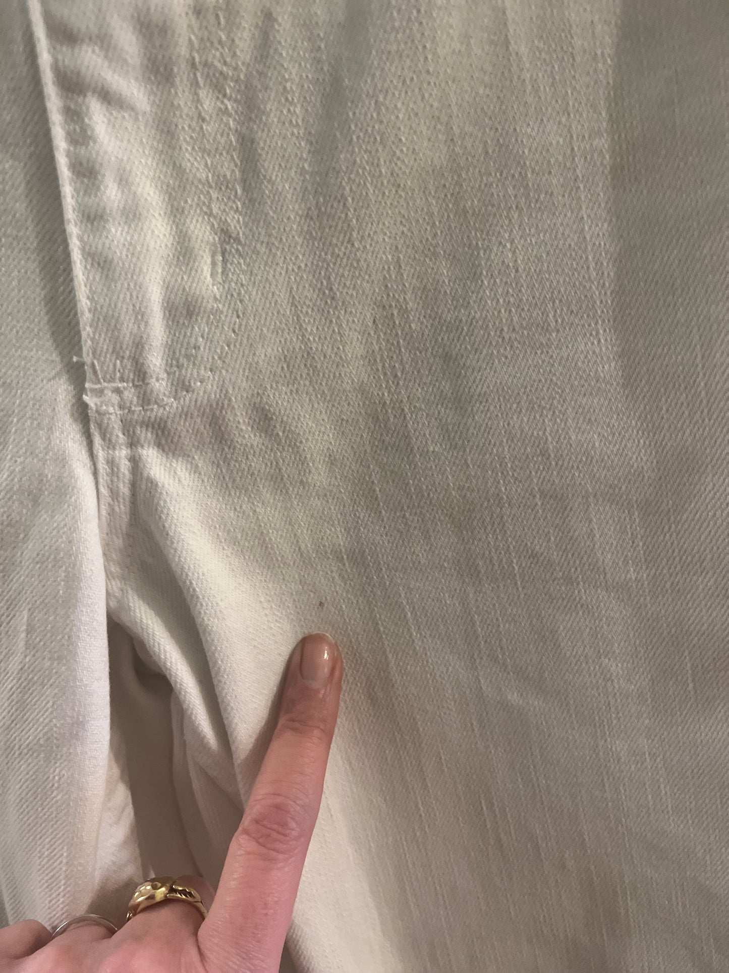 White Land’s End Jeans, 34/large