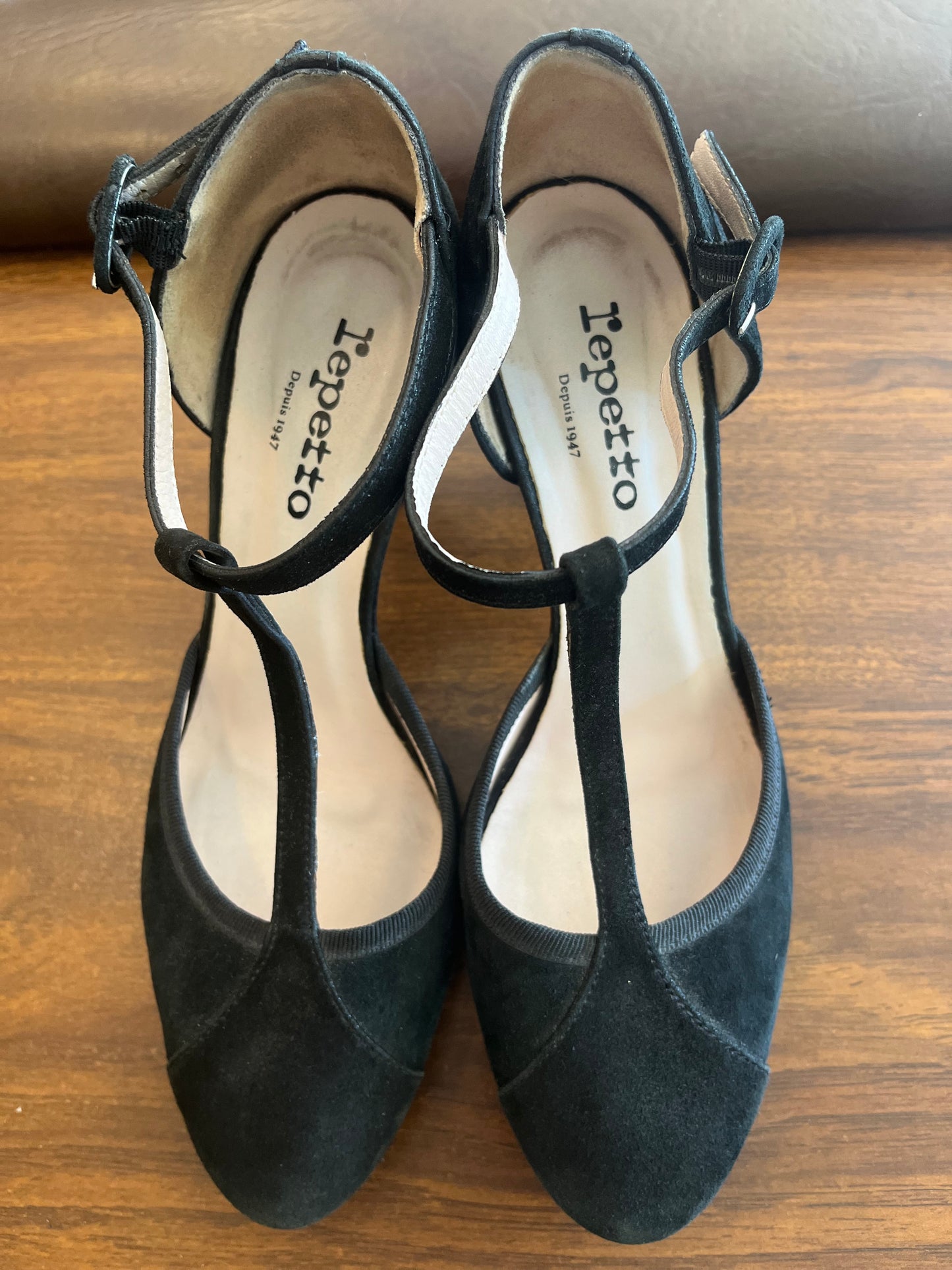 Repetto black heels, 38