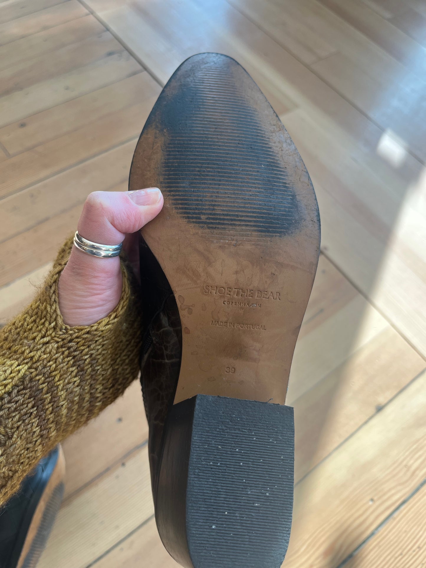Shoe The Bear leather ankle boots, 39/8.5