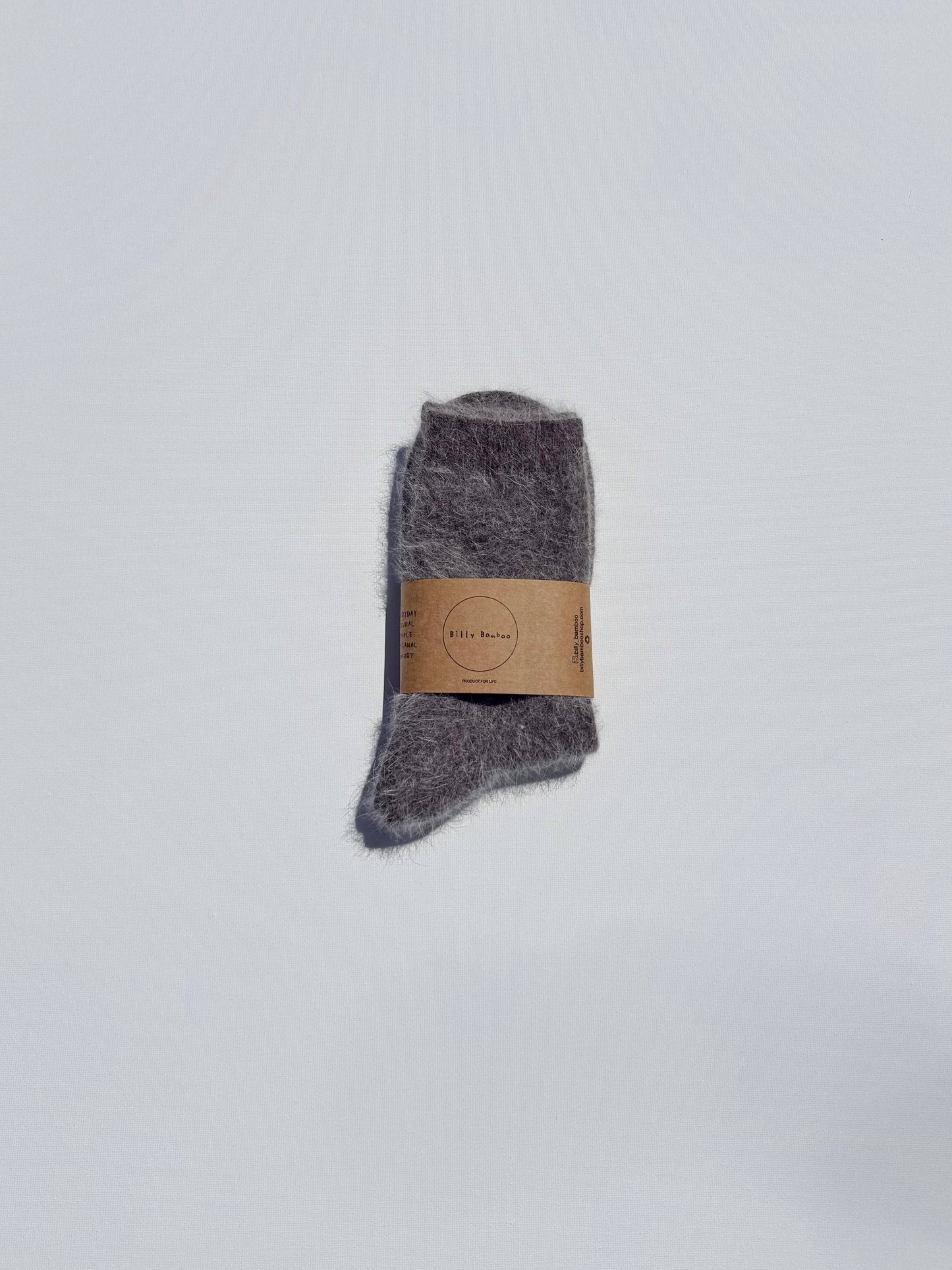 Billy Bamboo fluffy angora socks