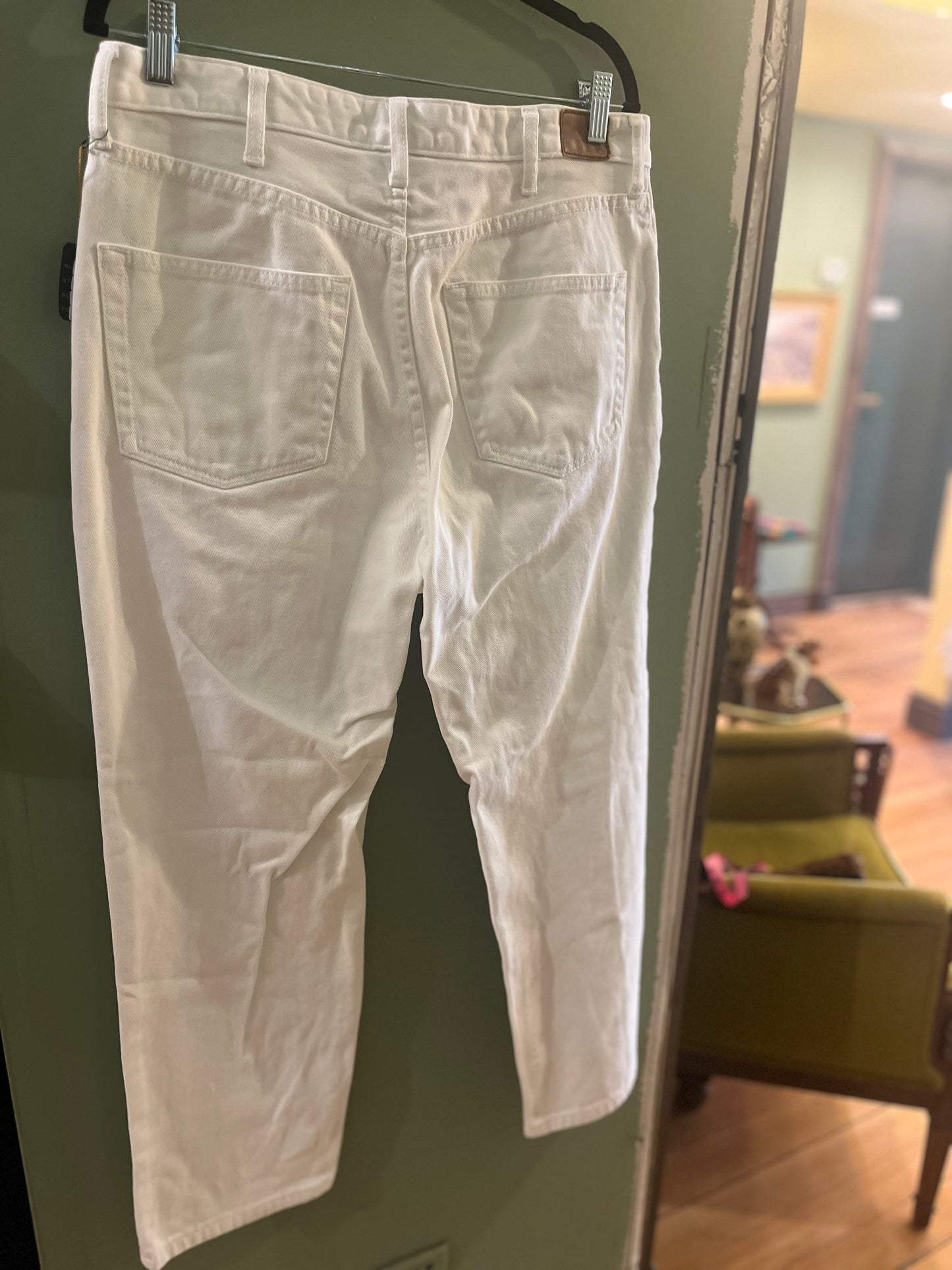White Land’s End Jeans, 34/large