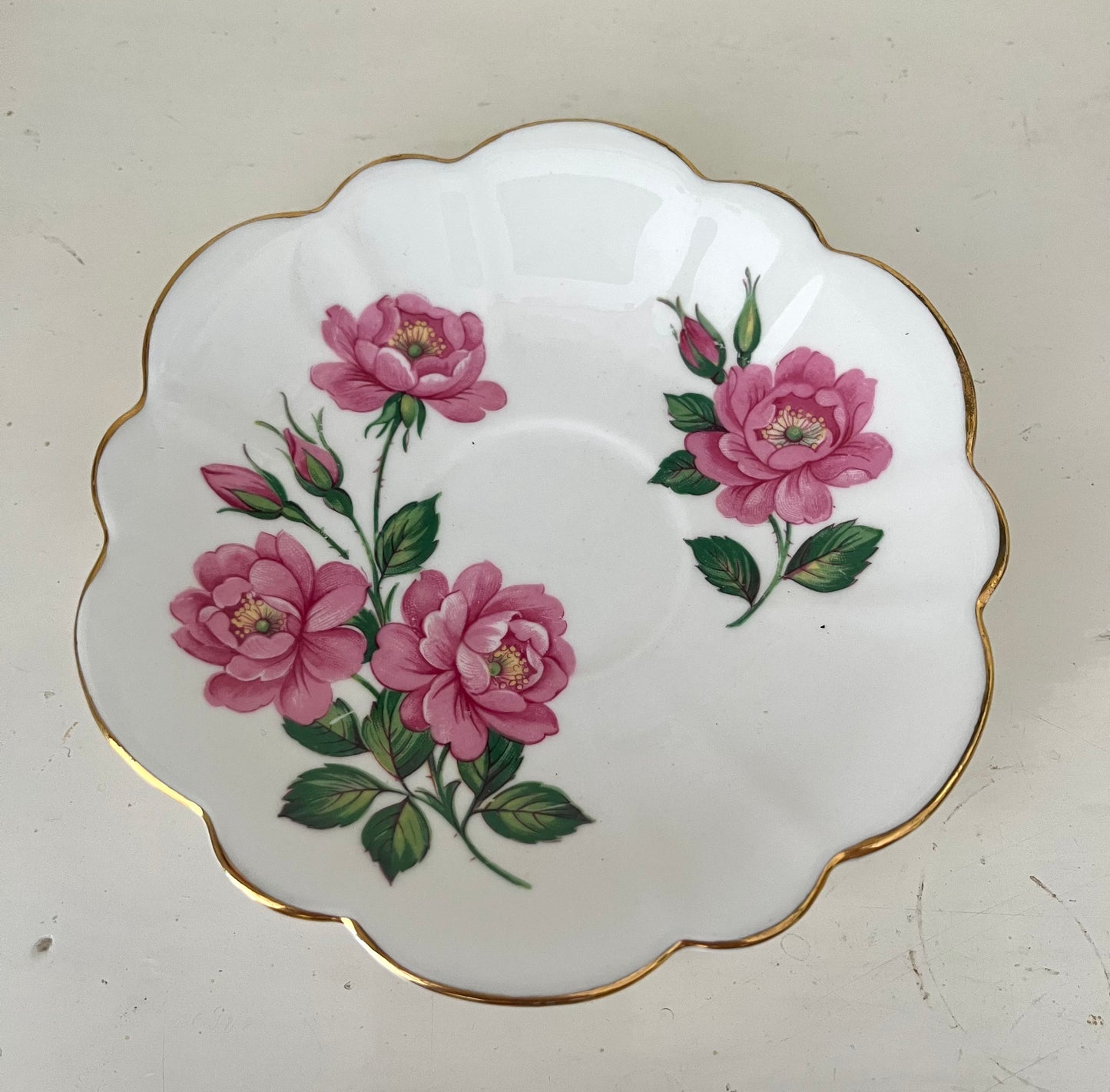 Vintage Kent Bone China Teacup and Saucer