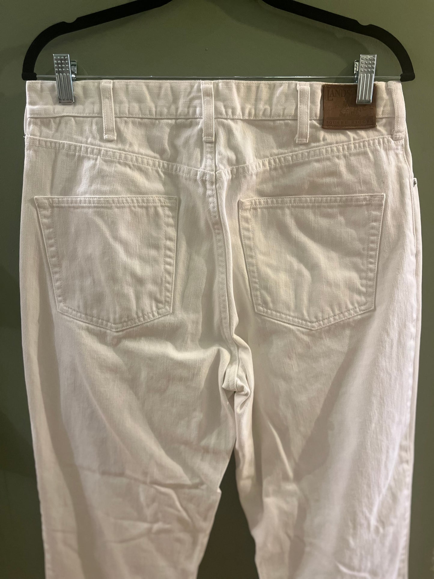 White Land’s End Jeans, 34/large