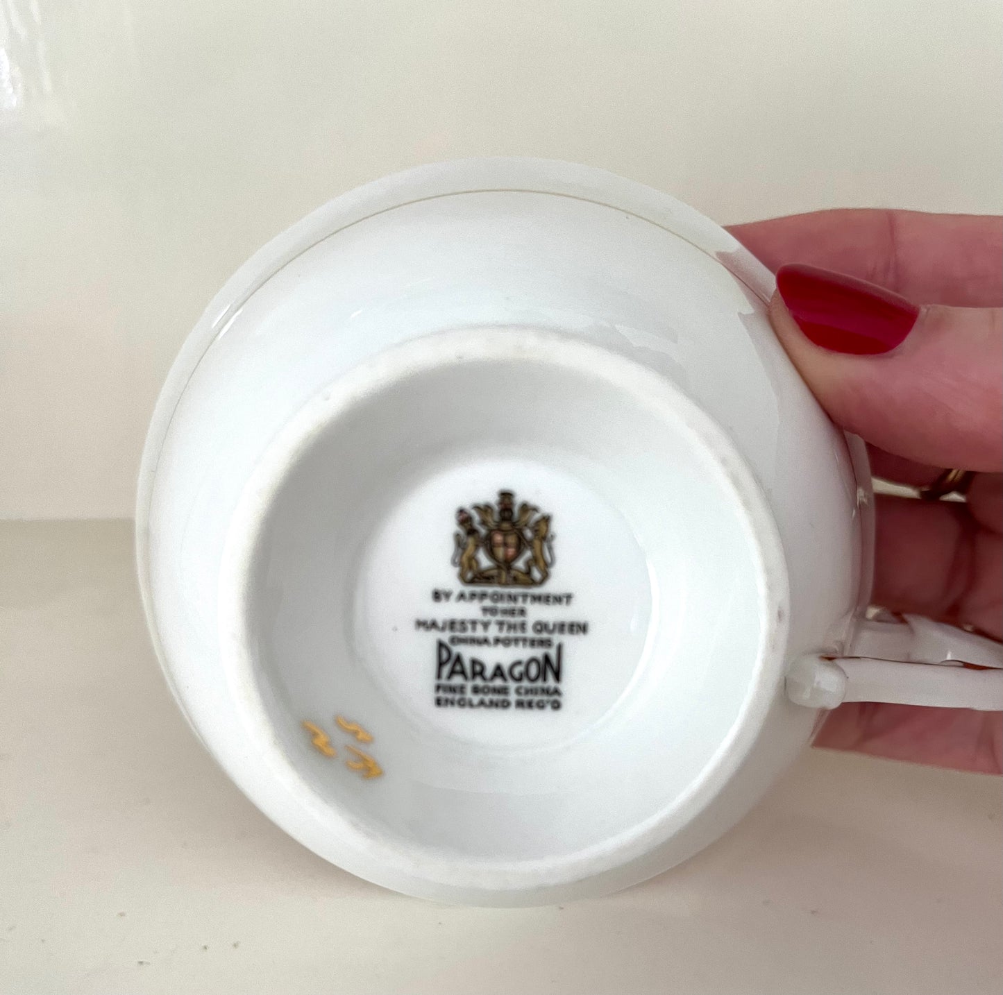 Vintage Paragon Bone China Teacup and Saucer