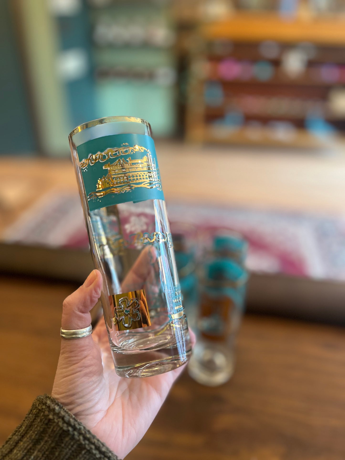 Vintage Catamaran Highball/Collins Glasses