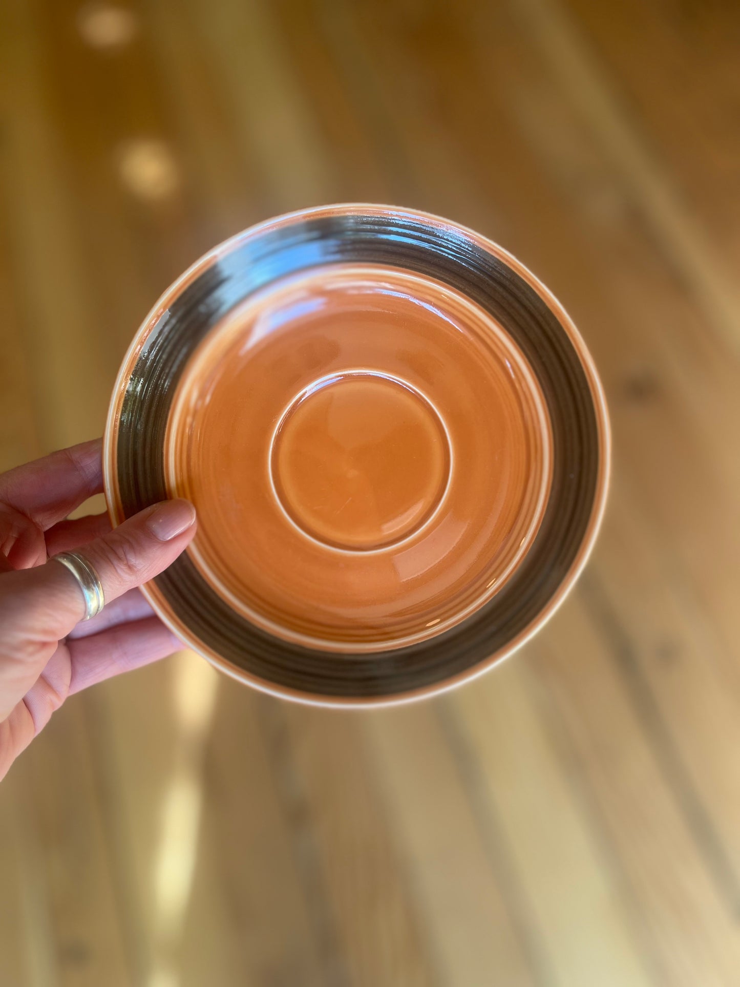 Vintage Mikasa Melon cup & saucer