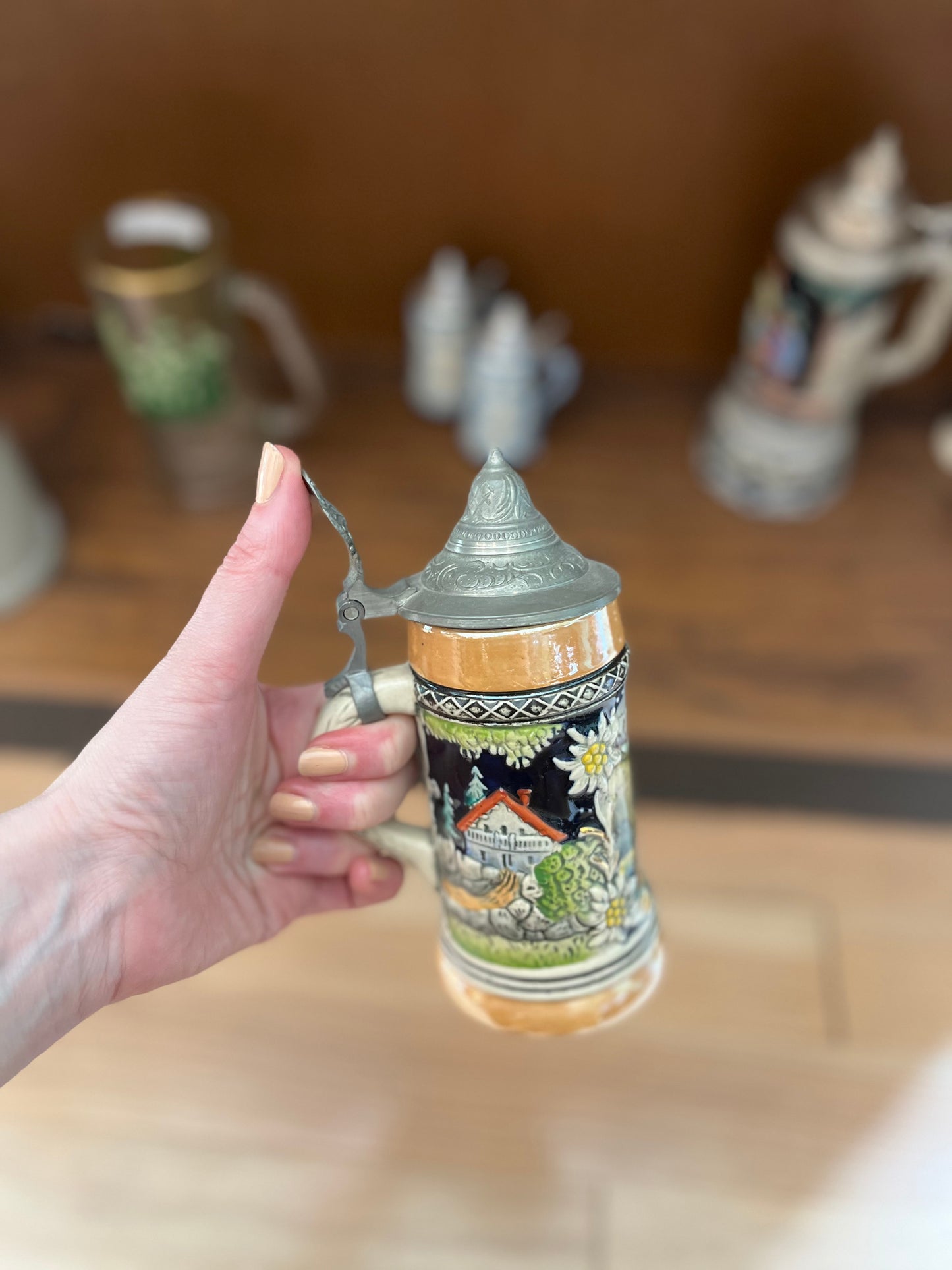 Vintage Small German Beer Stein