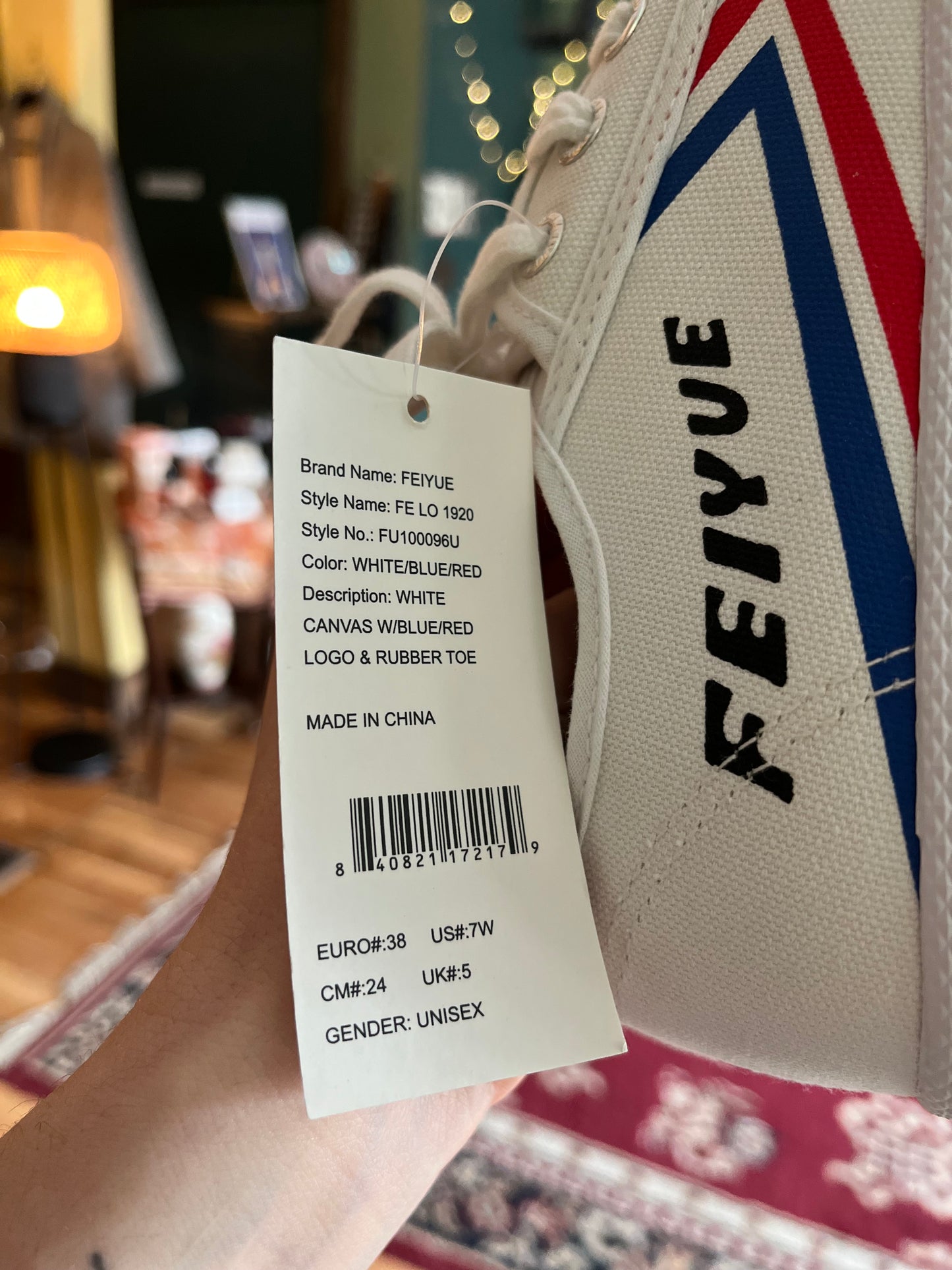 Feiyue Sneakers, New, US7W/EU38
