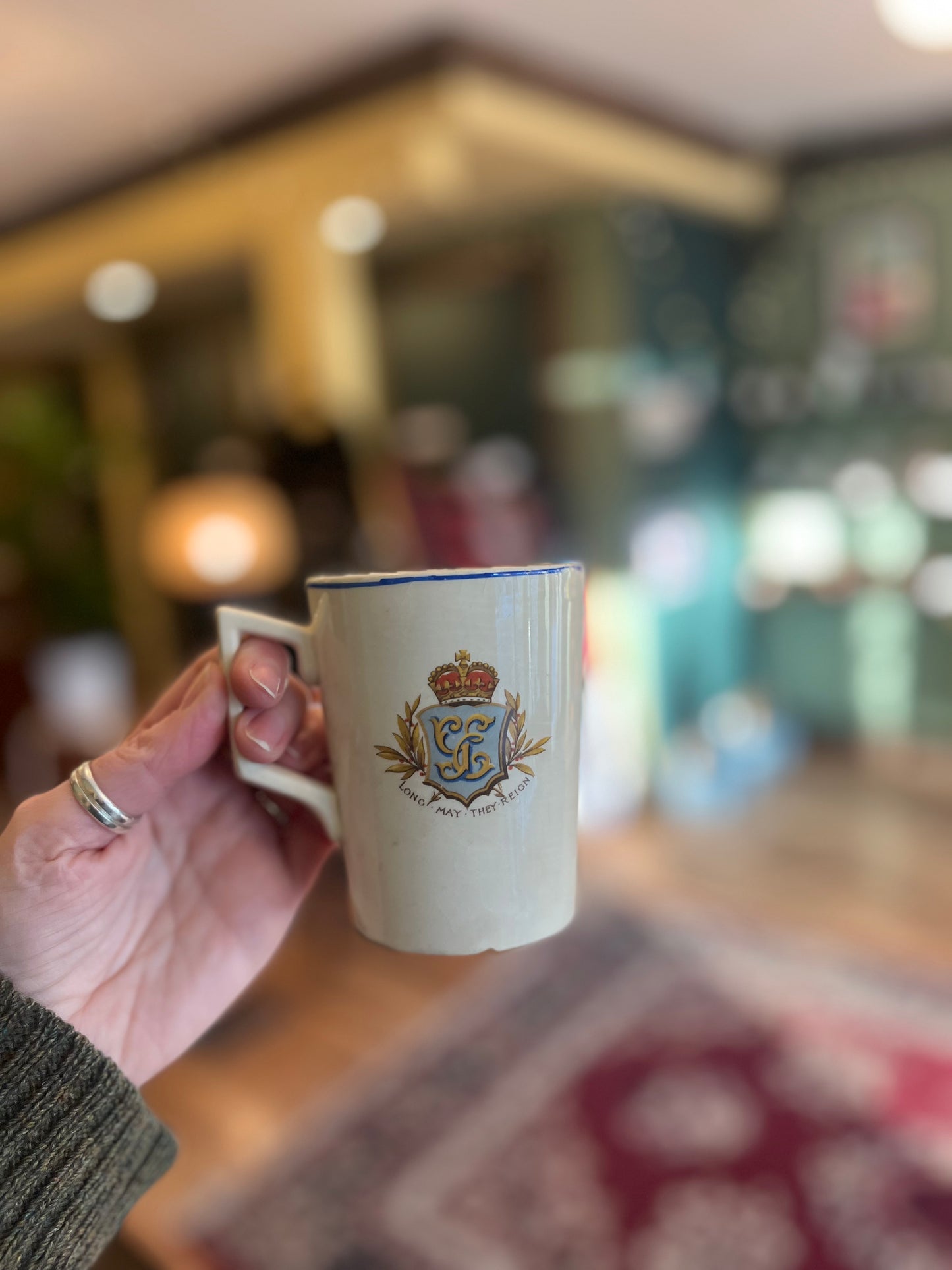 Vintage 1937 King George Coronation Mug