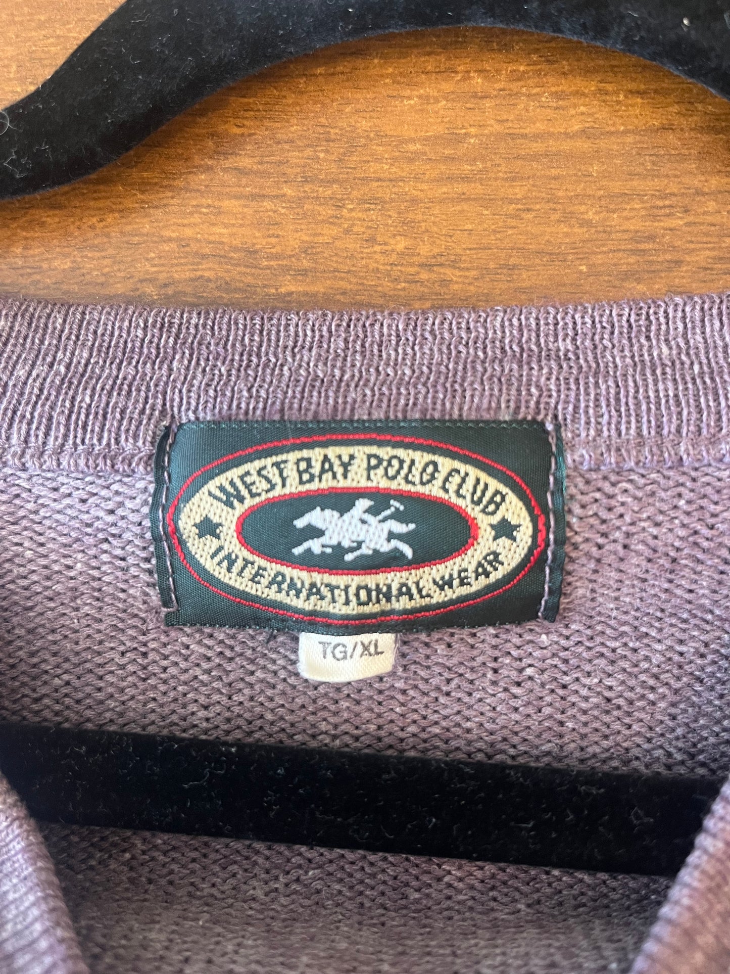 Vintage West Bay Golf sweater, xl