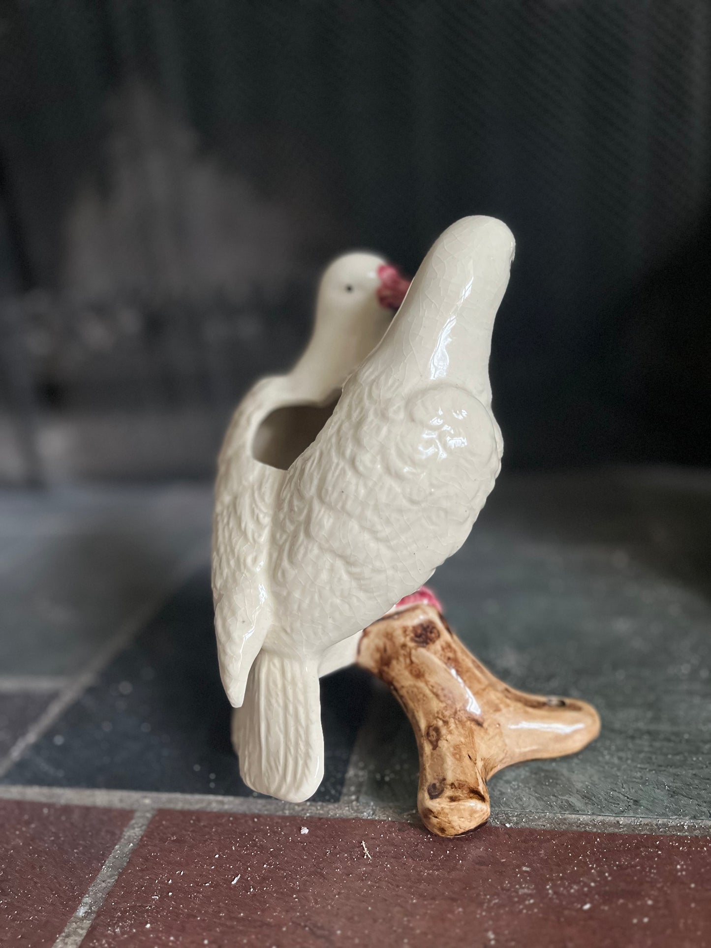 Vintage Ceramic Birds Figurine